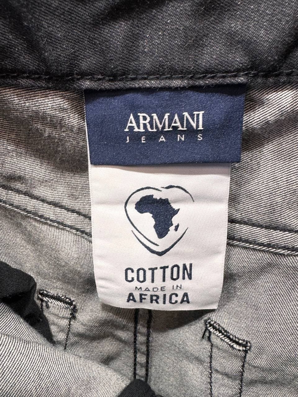 Armani Armani Jeans 8N6J45 Slim Fit Grey Shine Jeans Mens Size 31 Size US 31 - 12 Thumbnail