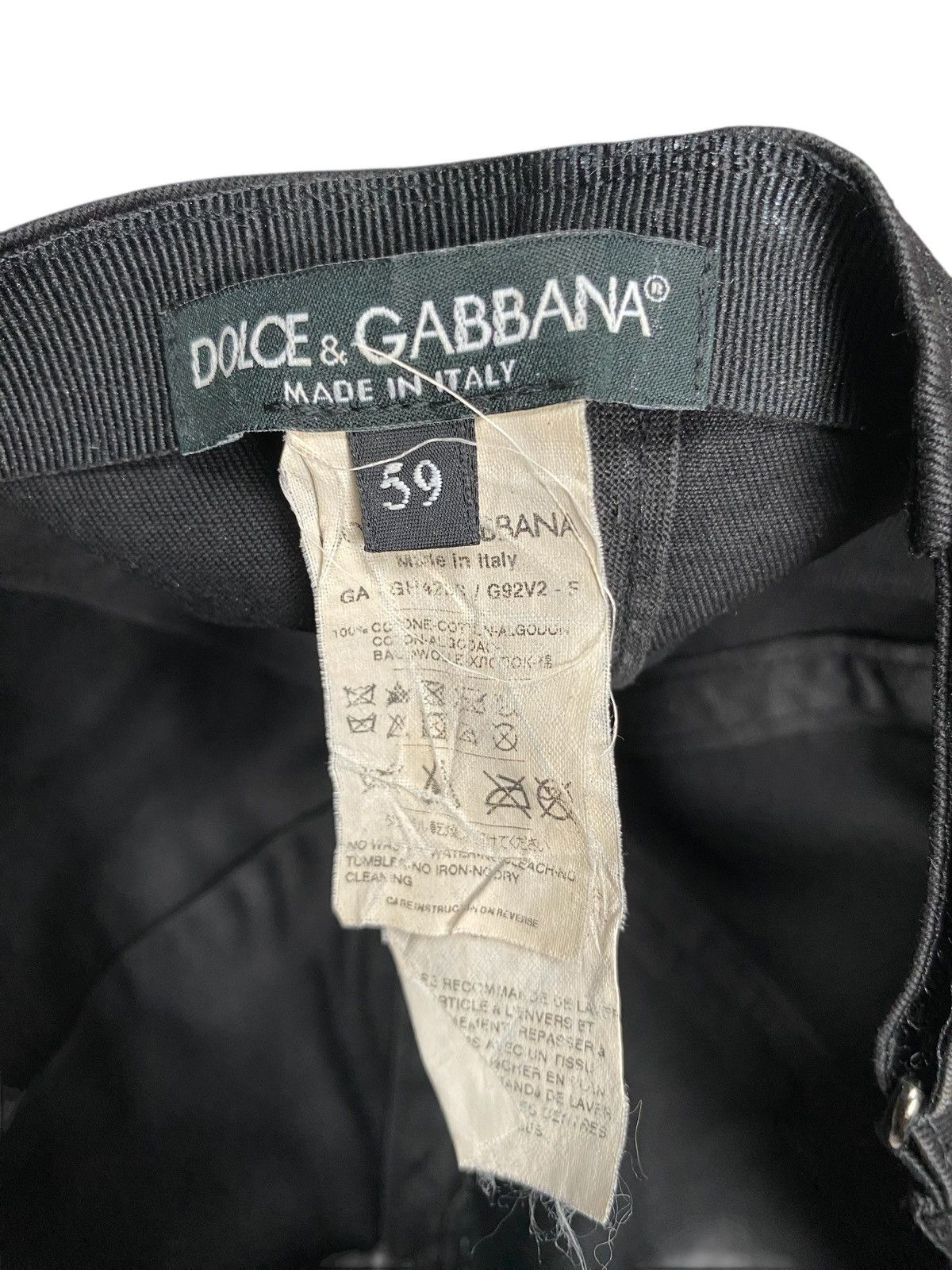 Dolce & Gabbana Dolce & Gabbana Gym Collection Hat Size ONE SIZE - 7 Thumbnail