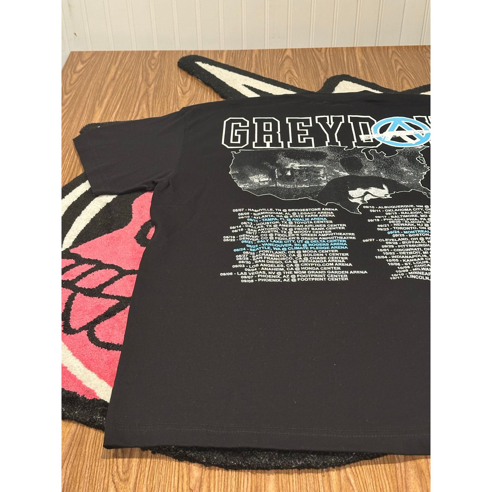 G59 Records GREYDAY 2024 Blue Logo Tour Tee XL Suicideboys – Size XL Size US XL / EU 56 / 4 - 9 Thumbnail
