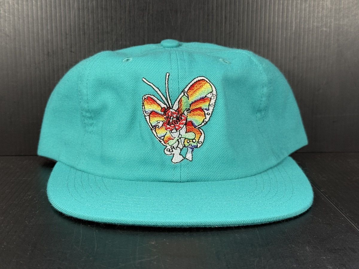 Supreme SUPREME SS16 GONZ BUTTERFLY 6-PANEL HAT TEAL BNWT Size ONE SIZE - 1 Thumbnail