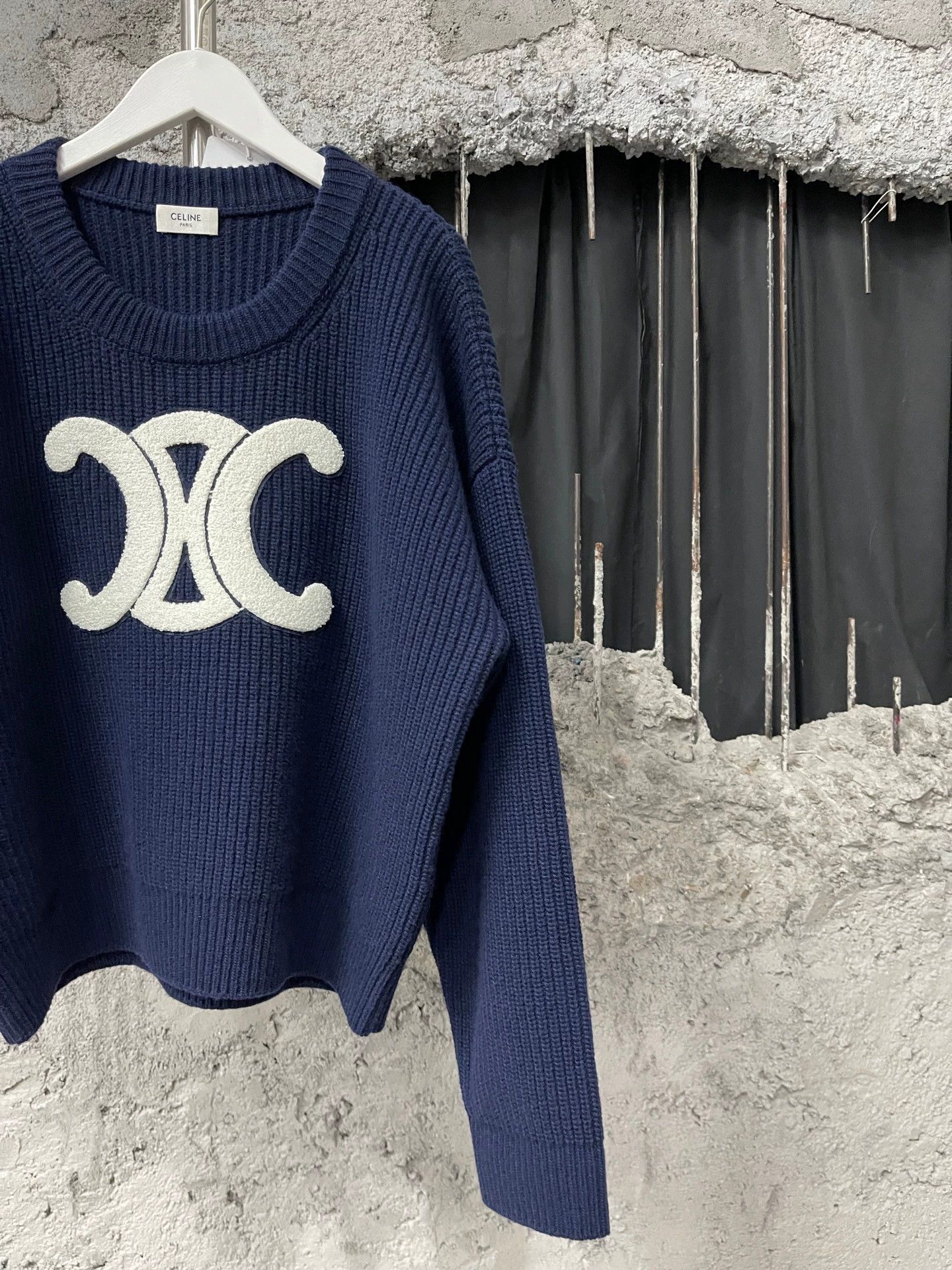 Celine Celine Triomphe Sweater Size S Size S / US 4 / IT 40 - 4 Thumbnail