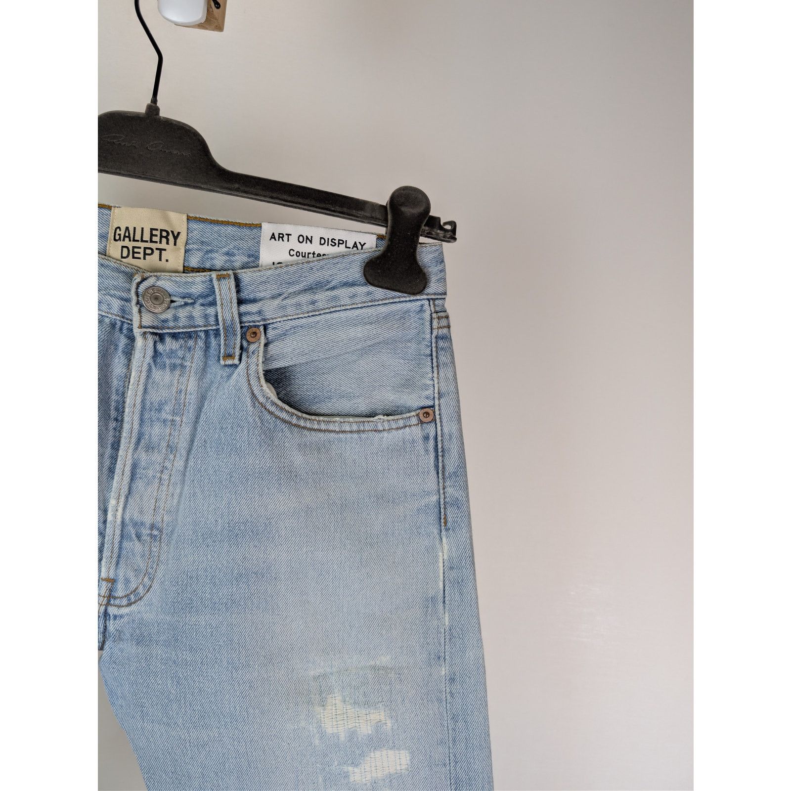 Gallery Dept. o1rshd1 5001 Denim Jeans in Indigo Blue Size US 29 - 5 Thumbnail