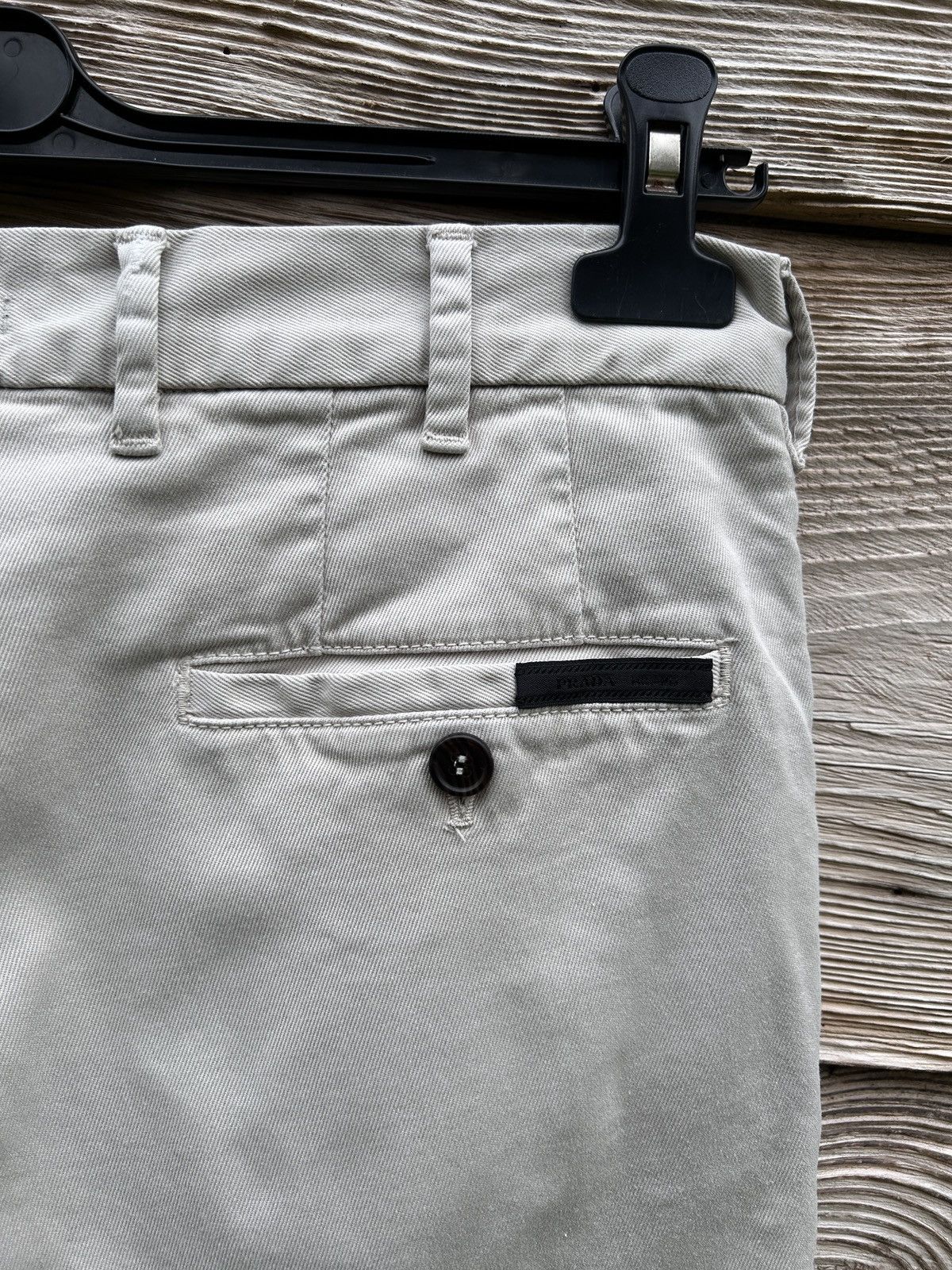 Prada Prada Casual Trousers Chino Pants 2017 In Beige Size 30 Size US 30 / EU 46 - 8 Thumbnail