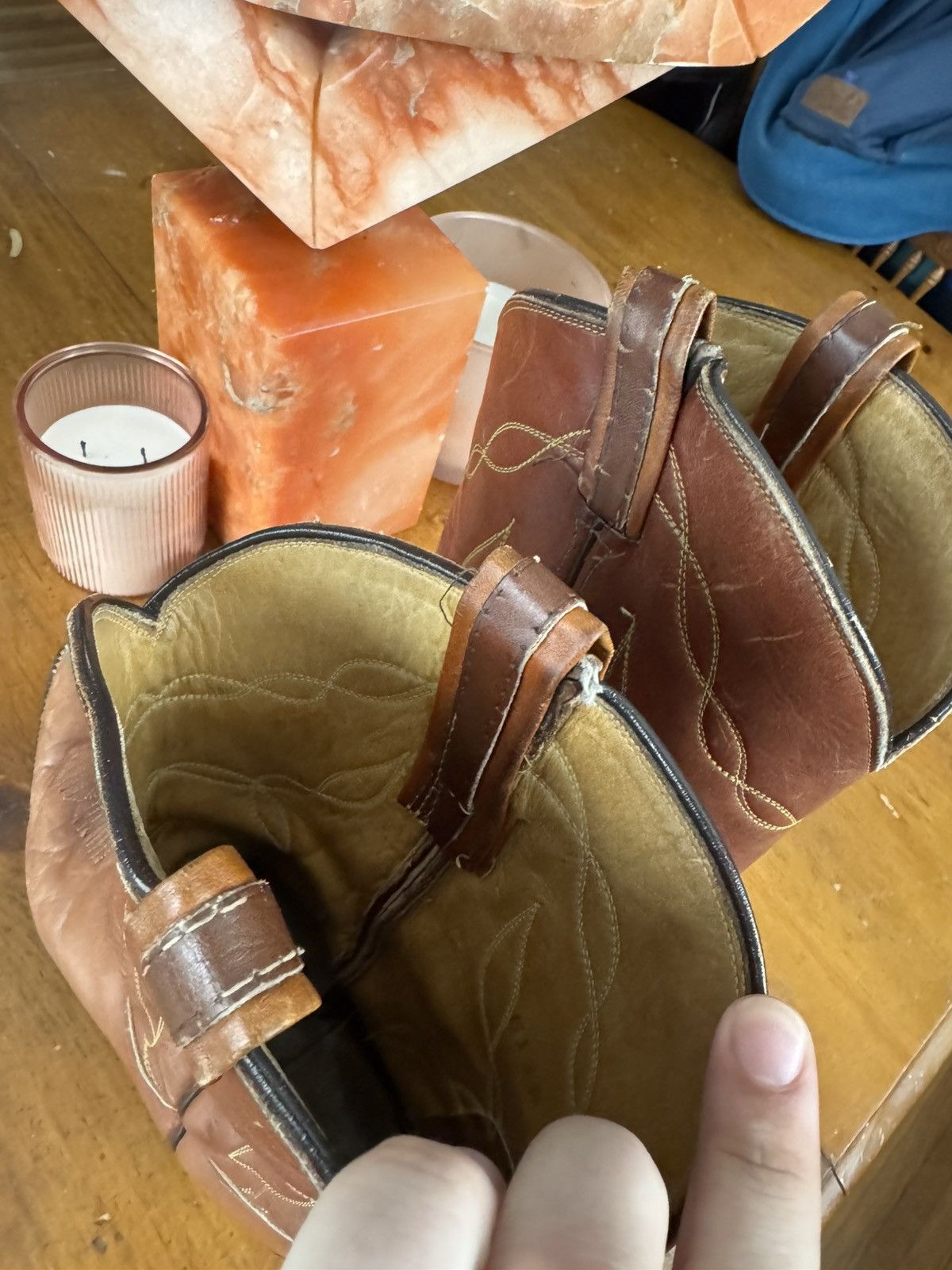 Tony Lama Vintage Tony Lama Cowboy Boots Size US 9 / EU 42 - 6 Thumbnail