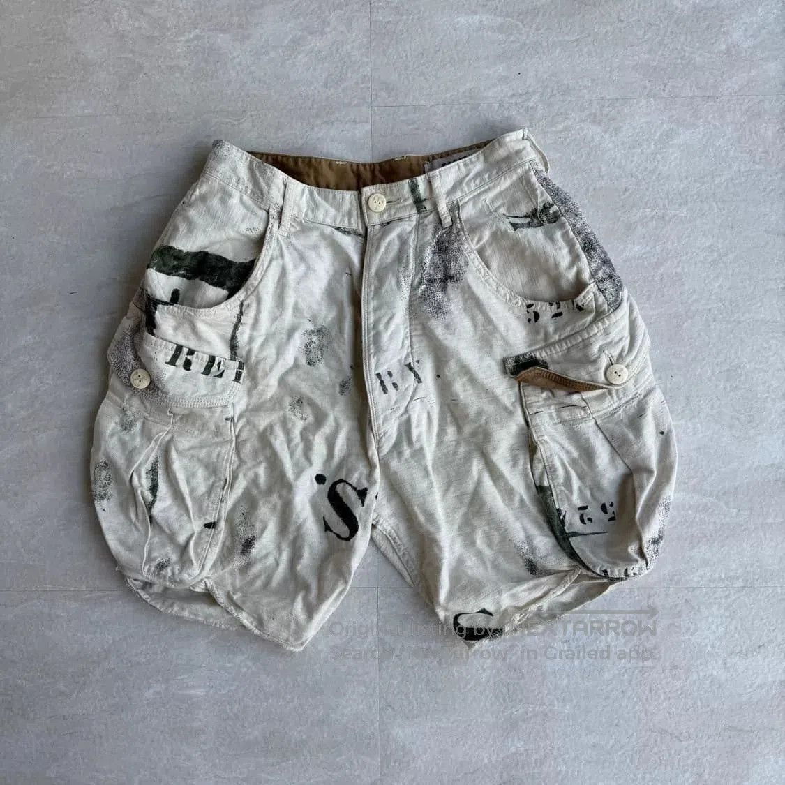 Kapital Kapital Vintage Theseus Brand Shorts. Size US 37 - 1 Thumbnail