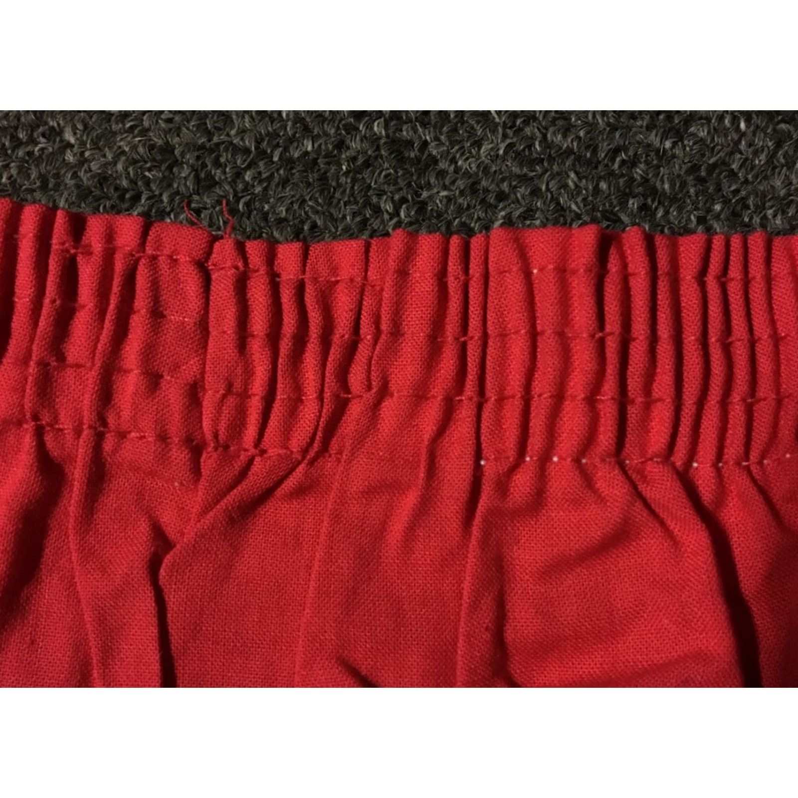 Vintage VINTAGE Bryan Adams Waking Up The World Tour Shorts S USA Rock Concert Bon Jovi Mens L Red 90s USA Rock Vintage Shorts Size US 33 - 6 Thumbnail