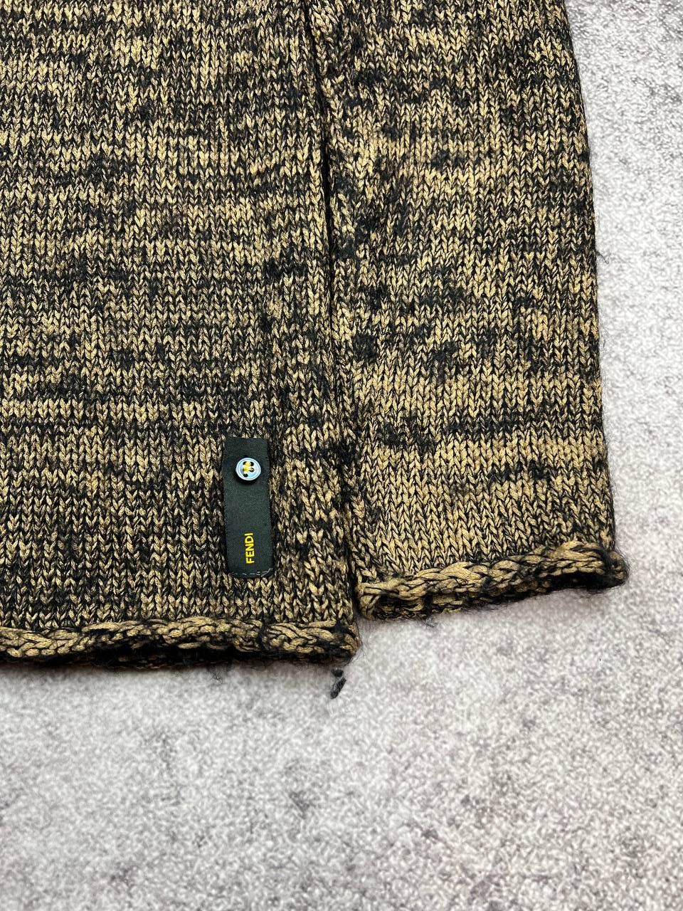 Fendi Vintage Fendi Abstract Melange Knit Jumper Archive Size US M / EU 48-50 / 2 - 7 Thumbnail