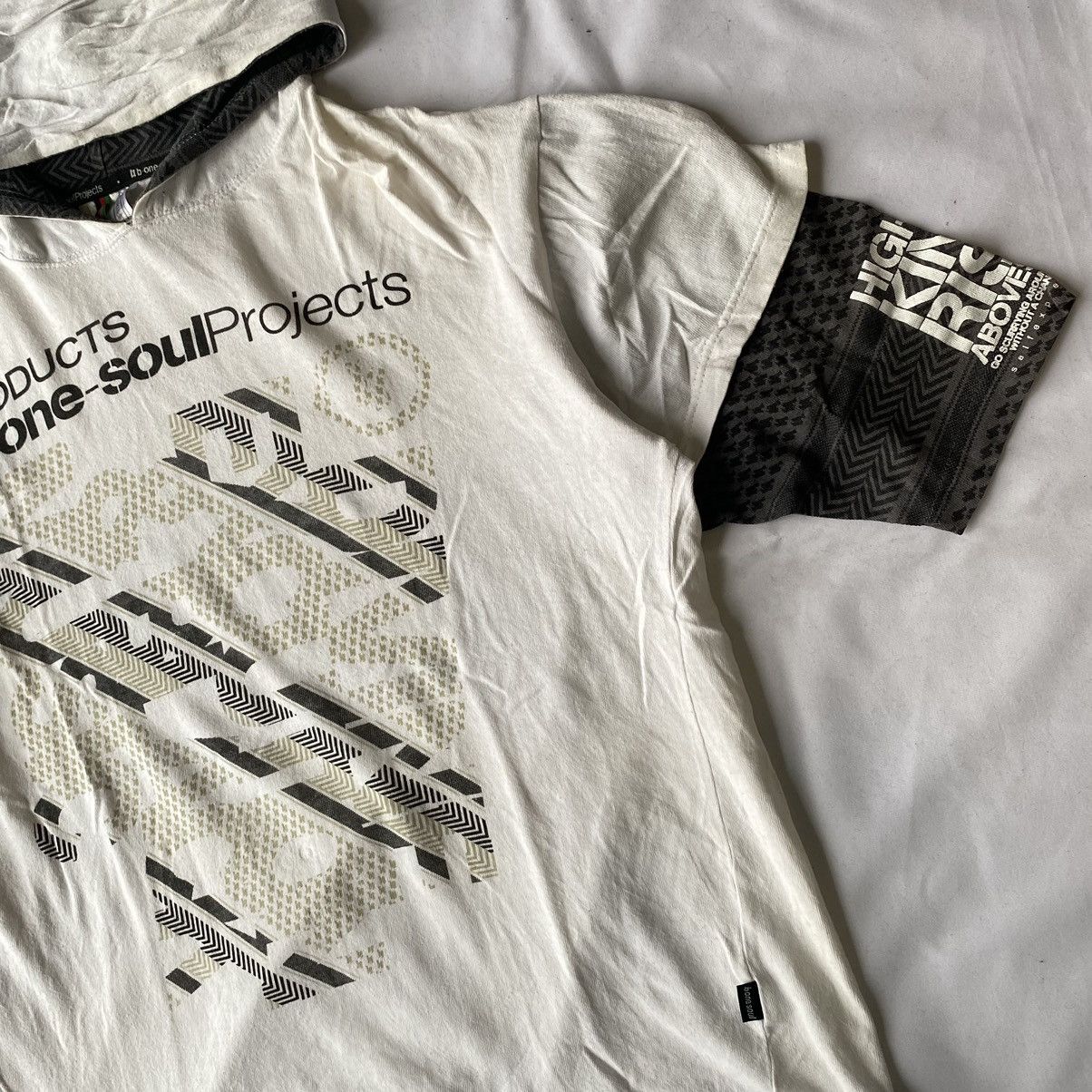 Hysteric Glamour × In The Attic × Yohji Yamamoto Vintage B-One Soul Streetwear Hooded Tees Size US XL / EU 56 / 4 - 5 Thumbnail