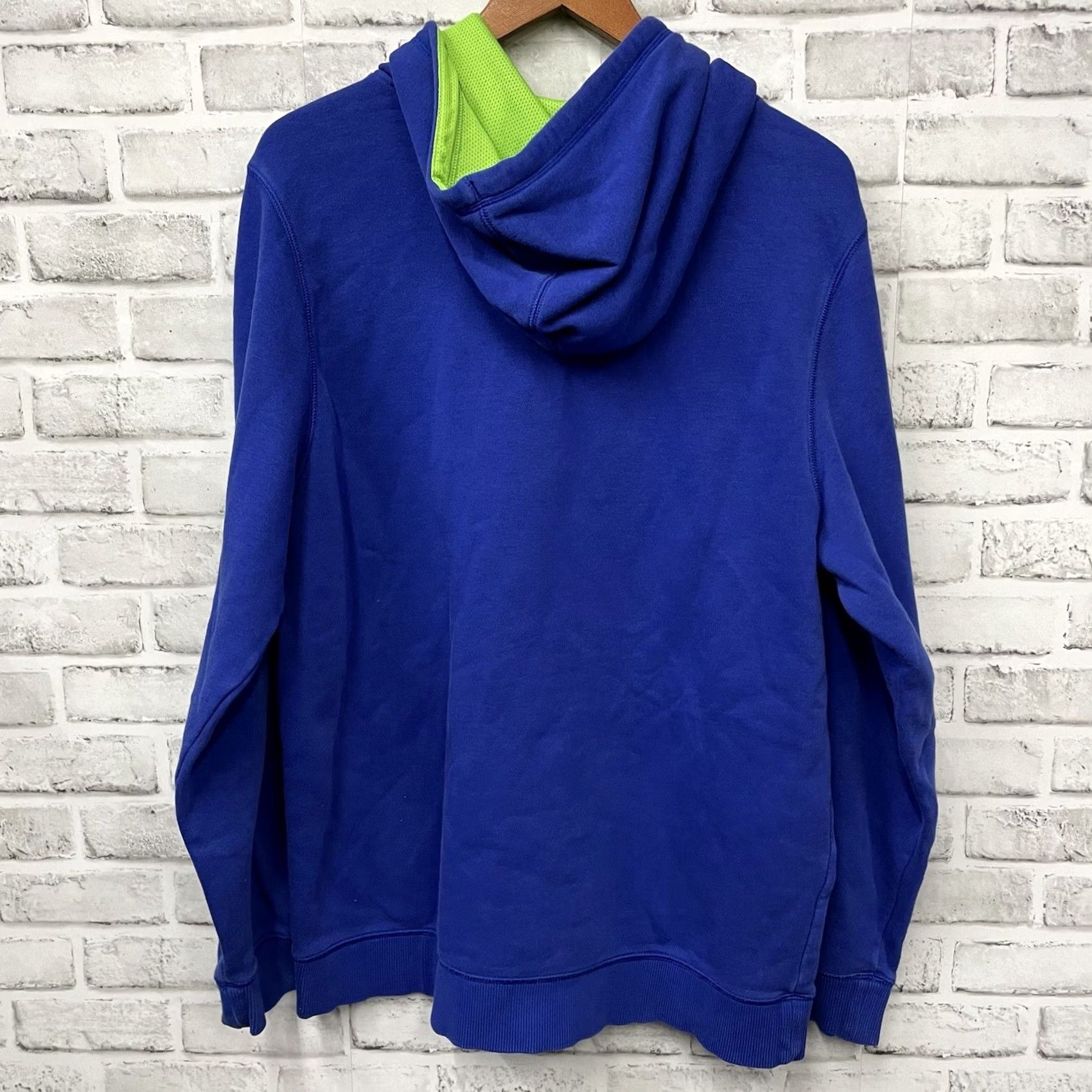 Under Armour Under Armour Hoodie Mens Size L Blue Cotton Blend Drawstring Pullover Modern Comfort Cotton Blend Hoodie Mens L Blue Under Armour Size US L / EU 52-54 / 3 - 5 Thumbnail