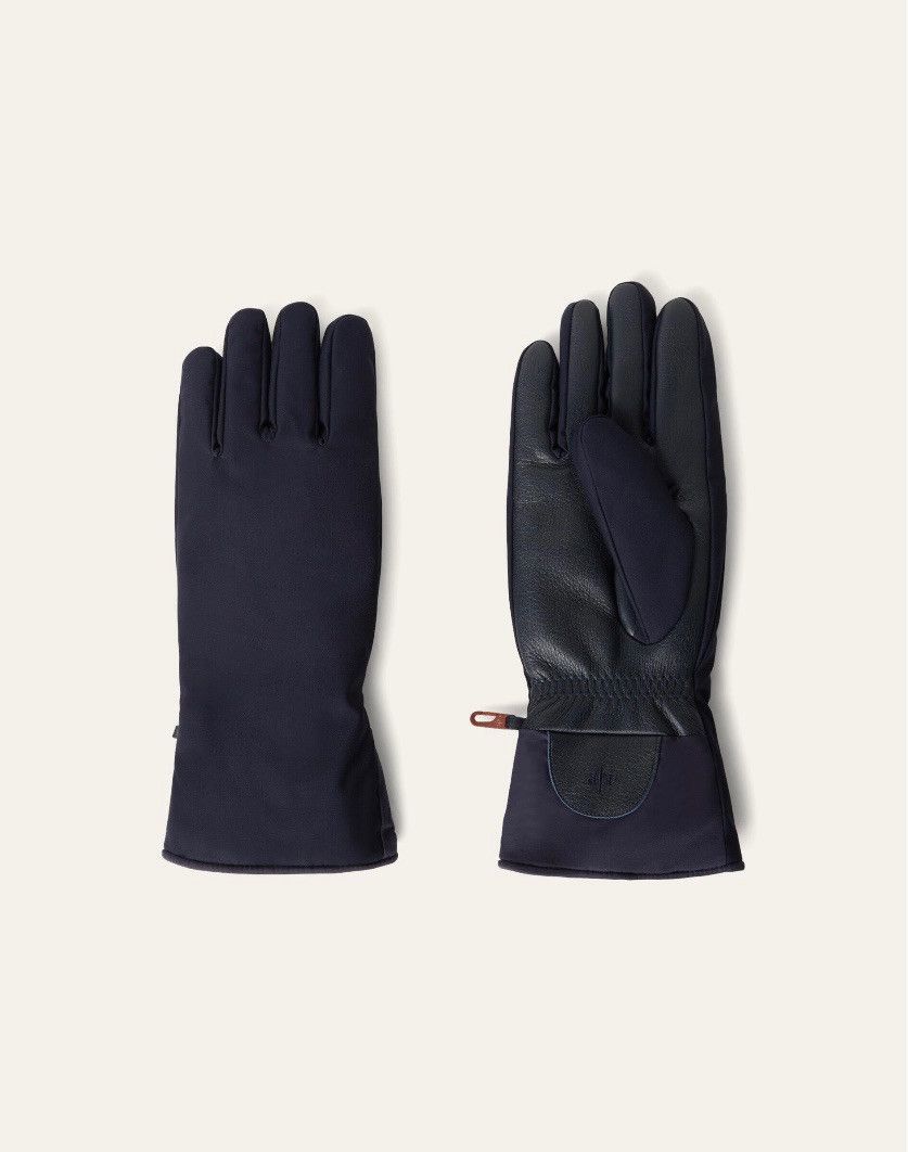Loro Piana o1srvl11e0625 FAN7211 Size: S / Gloves in Navy Blue Size ONE SIZE - 1 Thumbnail