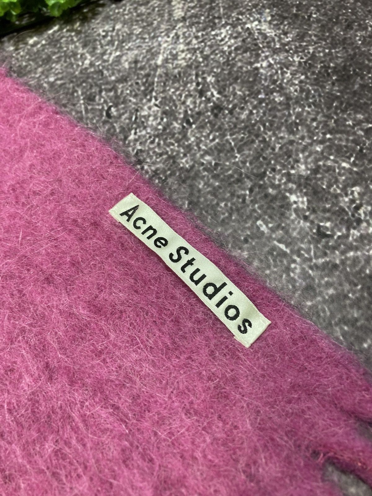 Acne Studios Acne Studios Mohair Scarf FW19 Size ONE SIZE - 9 Thumbnail