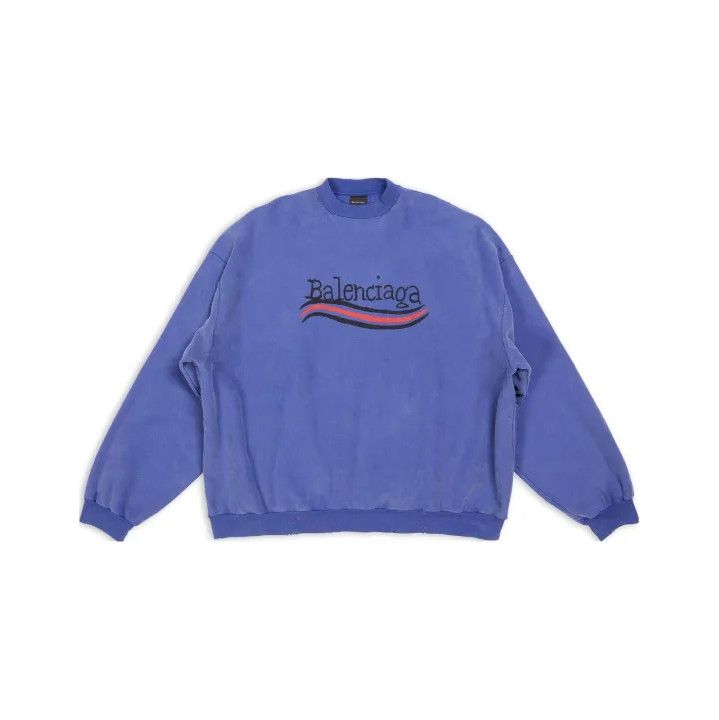 Balenciaga Balenciaga SS23 Logo Graphic Long Sleeve Sweatshirt Size US M / EU 48-50 / 2 - 1 Thumbnail