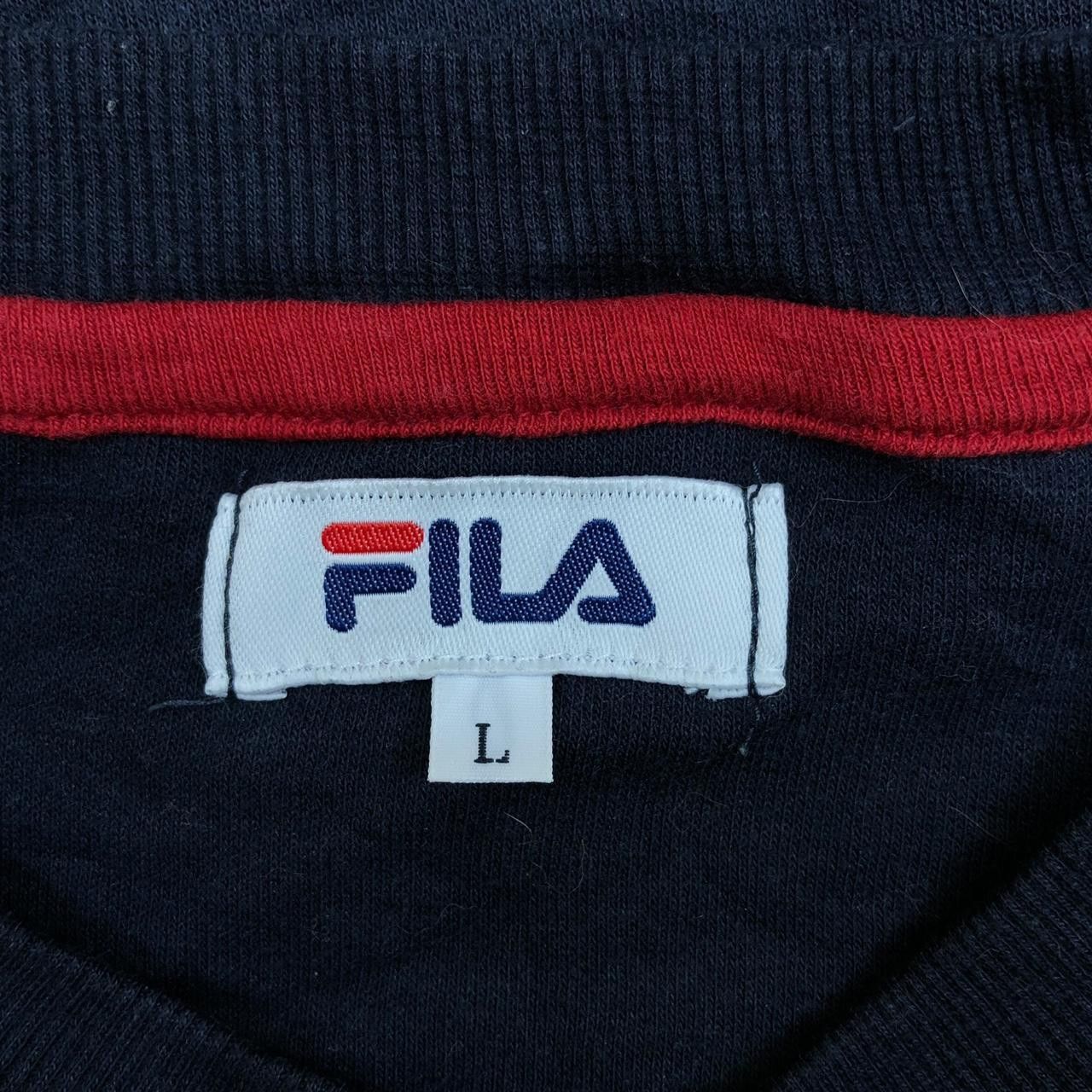 Fila Vintage FILA ITALIA Embroidered Logo Baggy Sweatshirt Size L / US 10 / IT 46 - 5 Thumbnail