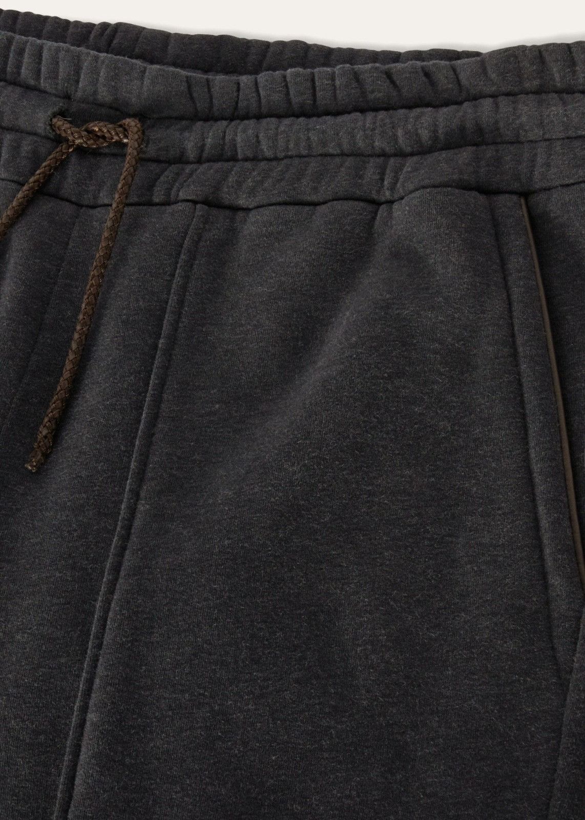 Loro Piana o1srvl11e1224 Gauzed Cotton Jogging Pant in Dark Grey Size US 28 / EU 44 - 6 Thumbnail