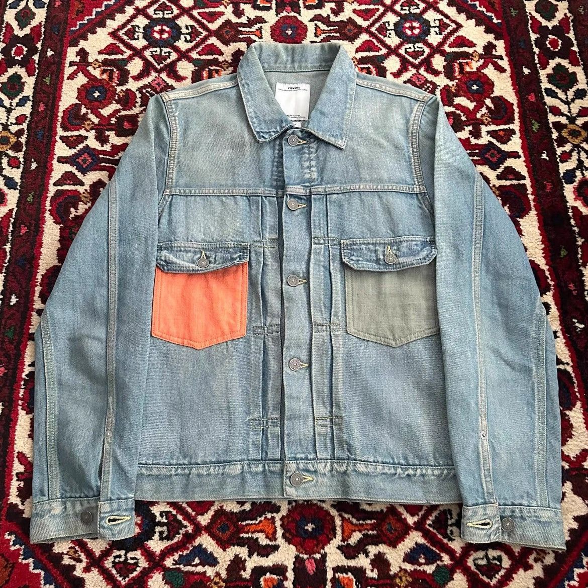 Visvim Visvim 13SS Patches Pocket 101 Denim Jacket-2505 Size US M / EU 48-50 / 2 - 2 Thumbnail