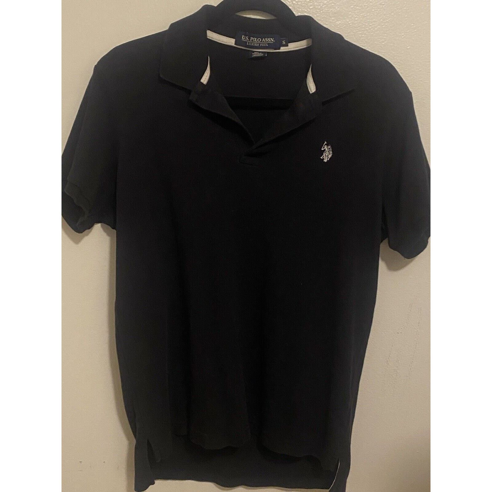 & Other Stories US Polo Assn Black Short Sleeve Embroider Polo Shirt Size S Size US S / EU 44-46 / 1 - 5 Thumbnail