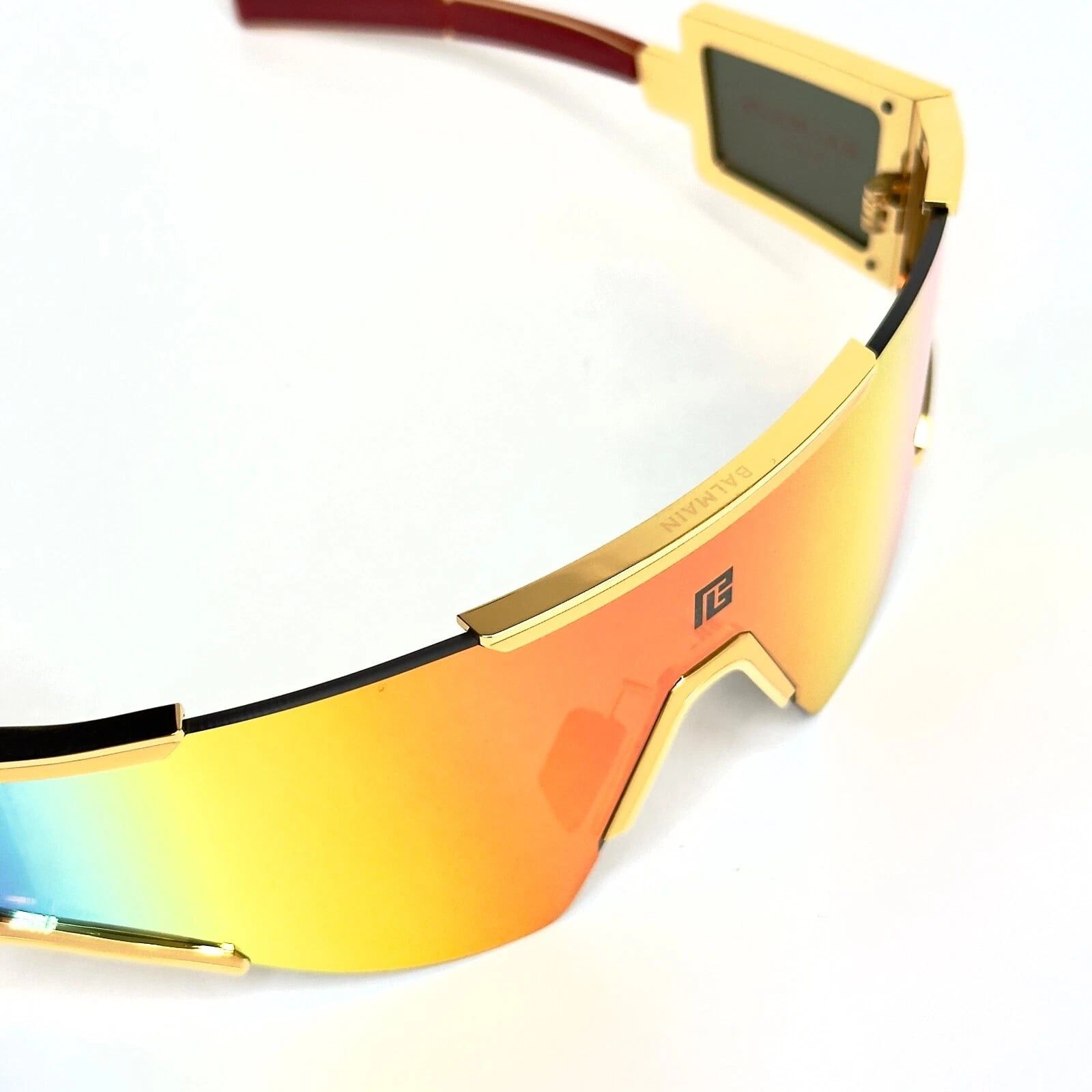 Balmain BALMAIN FLECHE BY AKONI BPS138 Titanium BPS 138C Sunglasses Size ONE SIZE - 5 Thumbnail