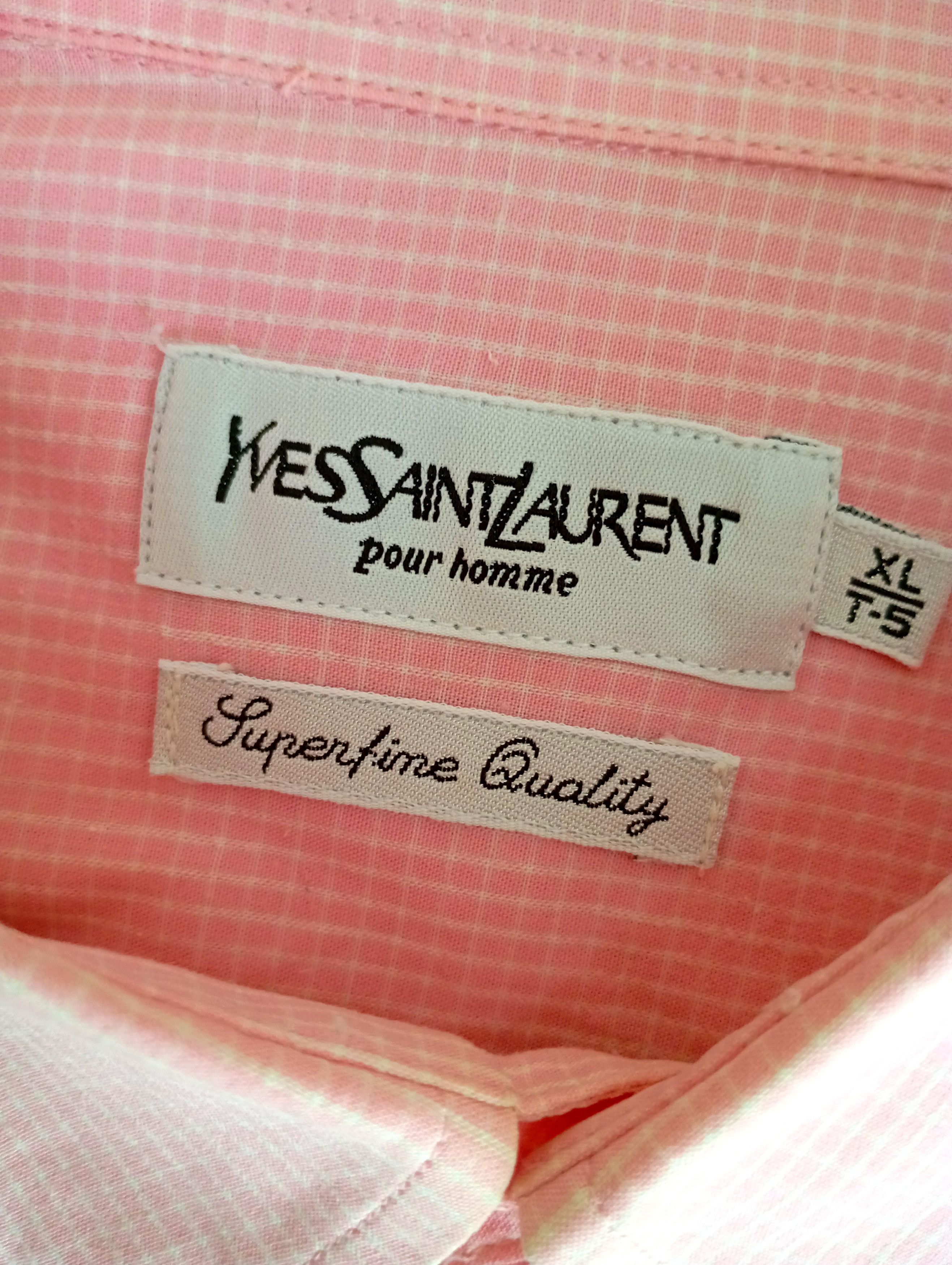 Vintage × Yves Saint Laurent 90s Summer YSL Yves Saint Laurent Shirt Size US XL / EU 56 / 4 - 5 Thumbnail