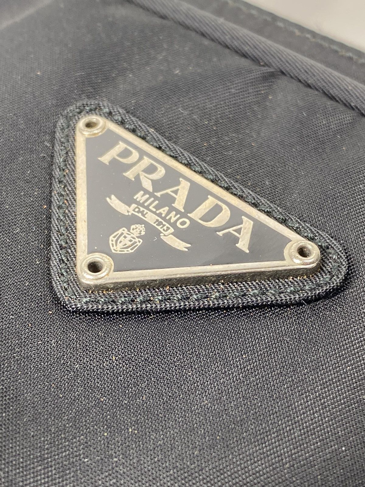 Prada Prada Tessuto Nero Nylon Hand Bag Size ONE SIZE - 7 Thumbnail
