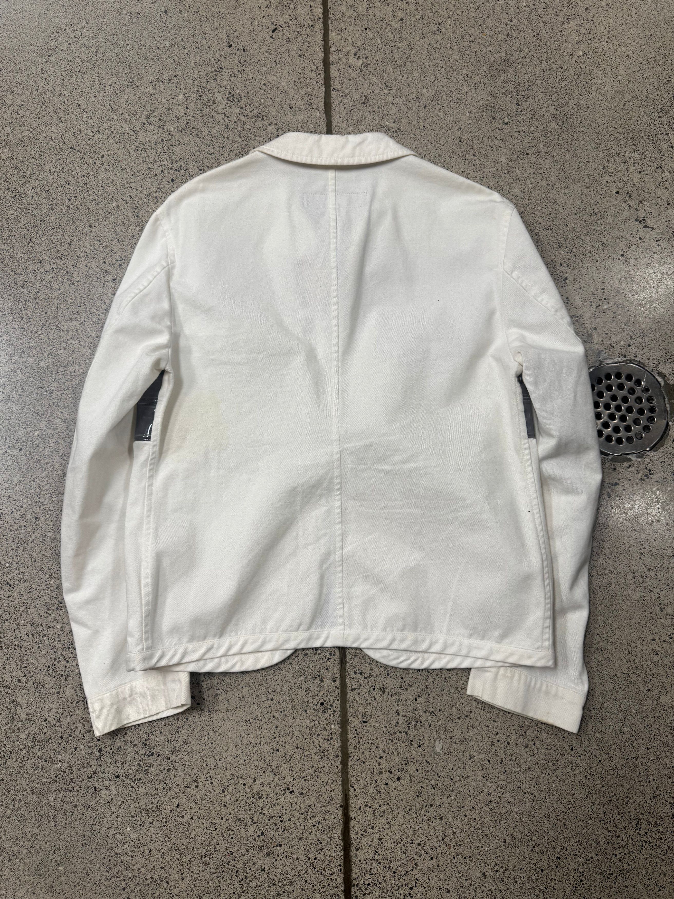Comme des Garcons SS1992 CDG Homme Plus ‘3M Strip’ Zip-Up Work Jacket Size US M / EU 48-50 / 2 - 4 Thumbnail