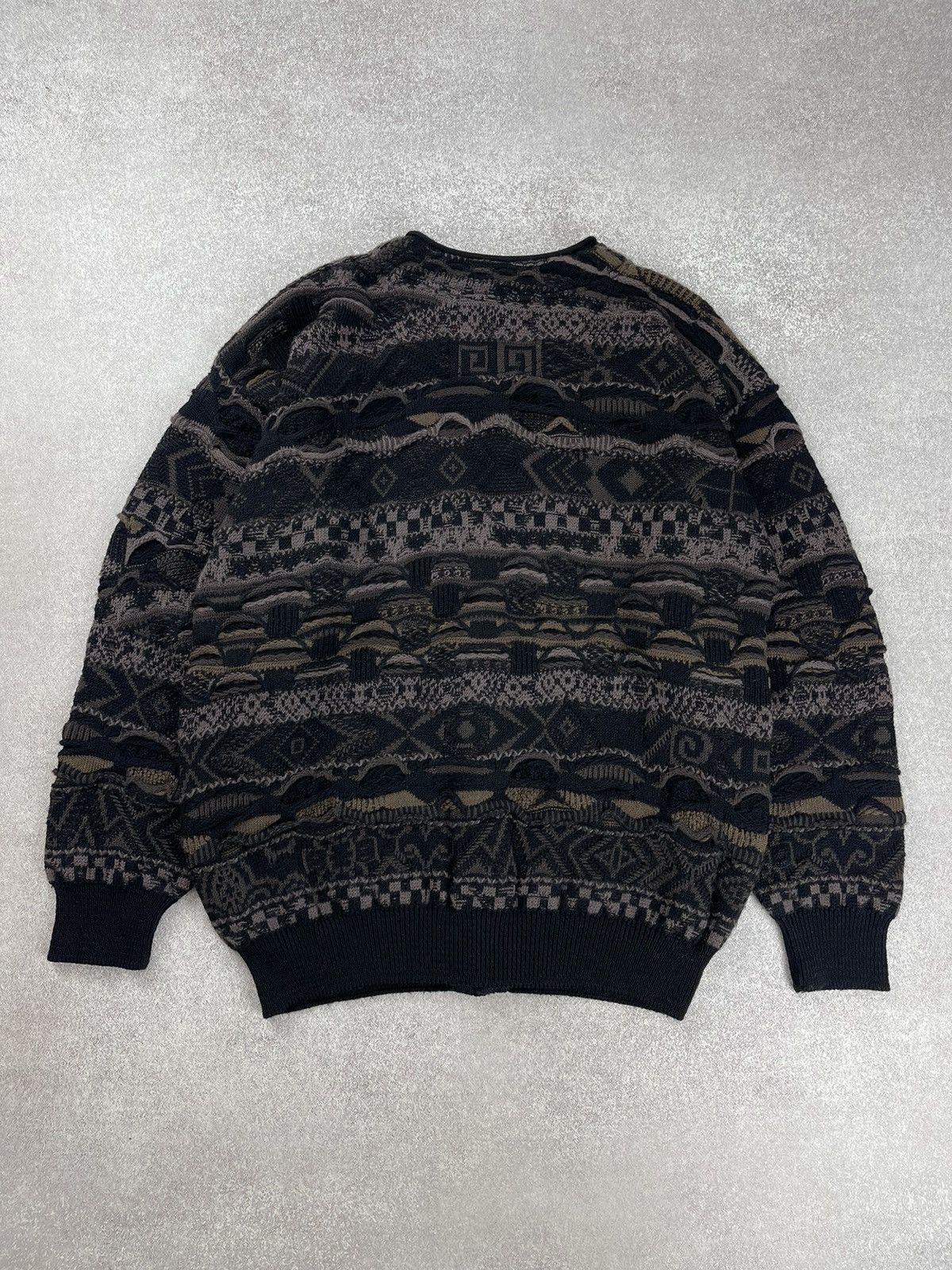 Coogi × Vintage Vintage Coogi Soul of Australia Knit Sweater Cardigan Size US XL / EU 56 / 4 - 9 Thumbnail