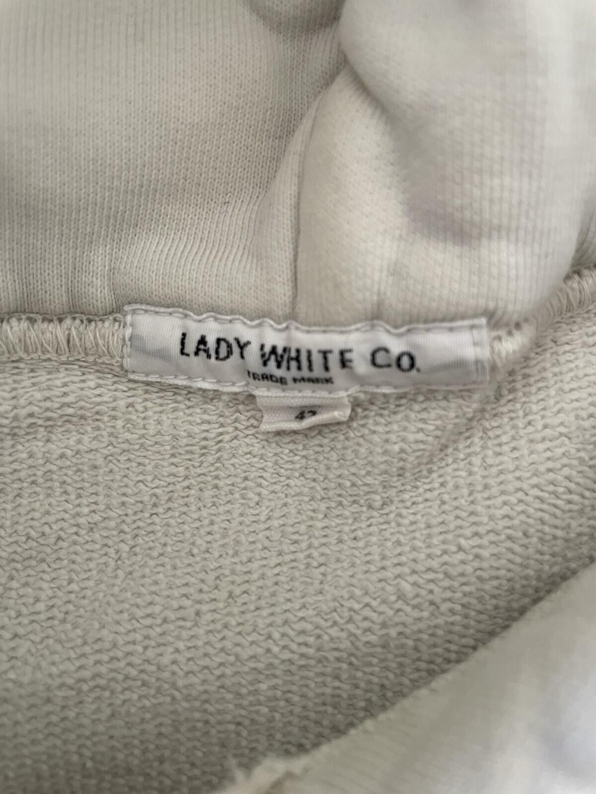 Lady White Co. Lady White Co White Hoodie Hoody 42 XL Size US XL / EU 56 / 4 - 4 Thumbnail