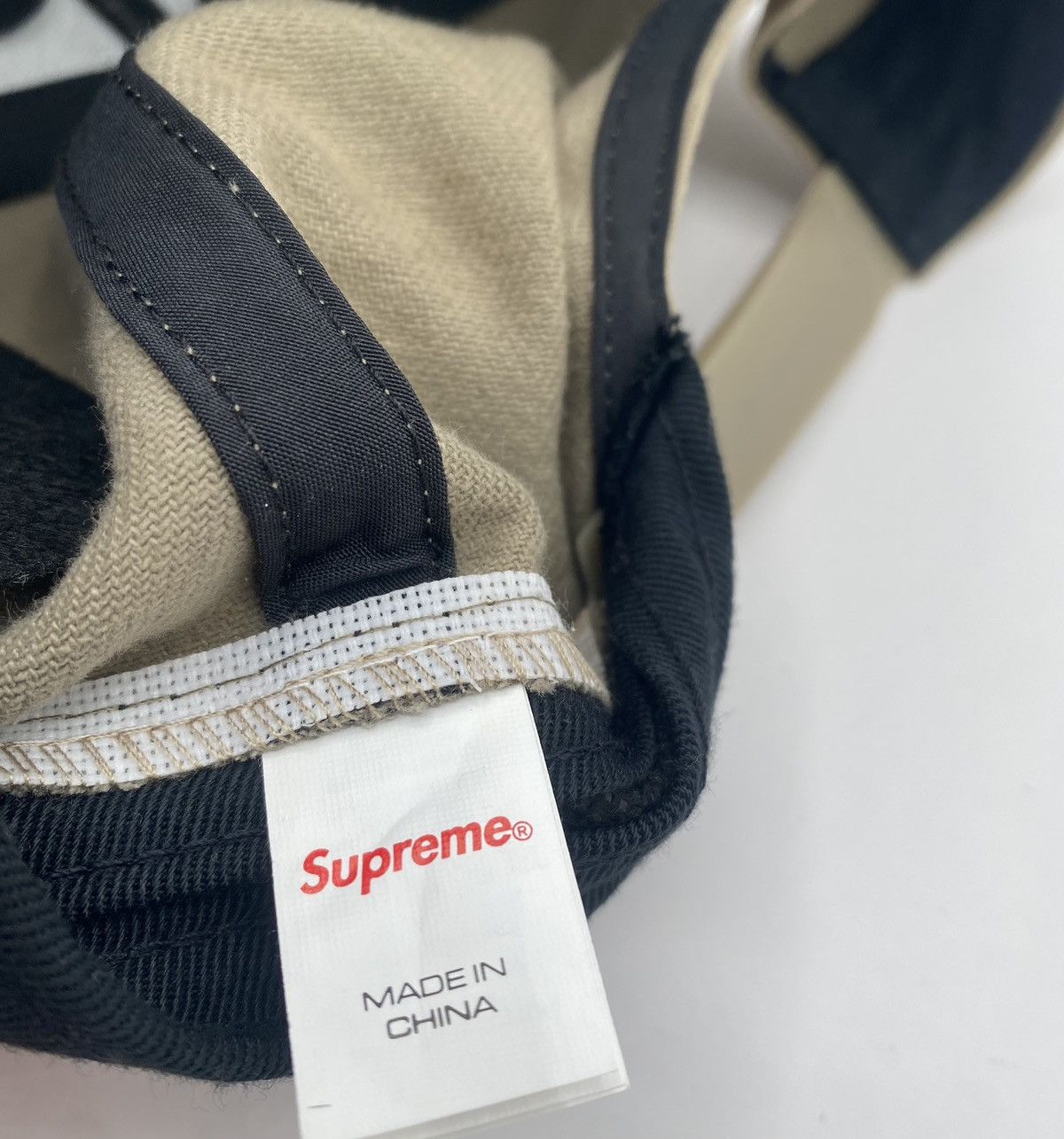 Supreme Supreme Twill Patch 5-Panel Khaki Size ONE SIZE - 3 Thumbnail