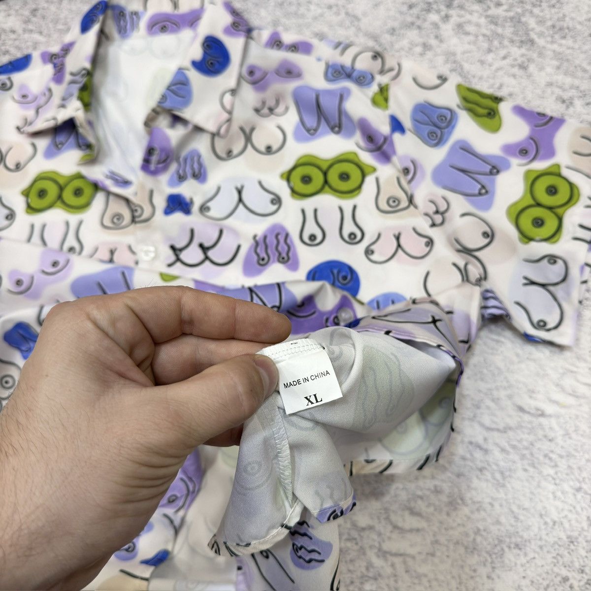 Other Funny Shirt Types of tits XL size Size US XL / EU 56 / 4 - 8 Thumbnail