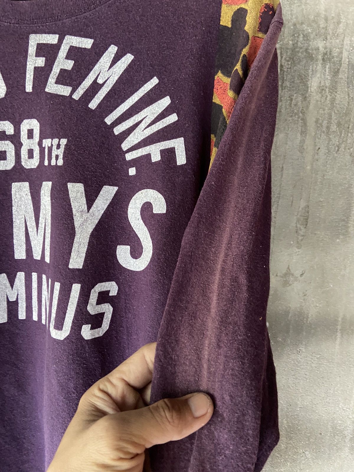 Hysteric Glamour × If Six Was Nine × Japanese Brand JAPANESE ARMY BACKPACK DESIGN SUN FADED LONG SLEEVE Size US M / EU 48-50 / 2 - 10 Thumbnail