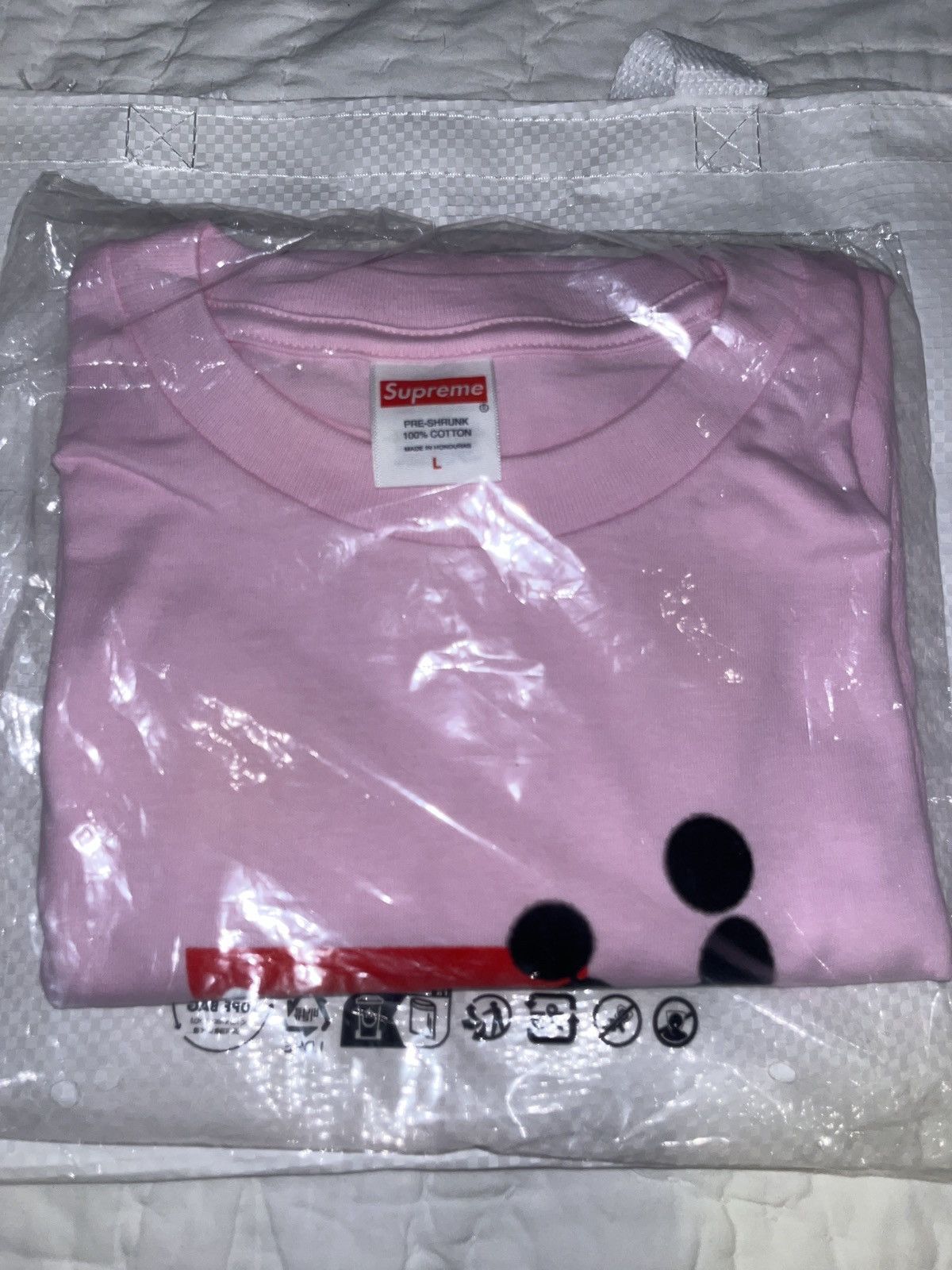 【Supreme】Stick Tee L Supreme Stick Tee White Men's - FW25 - US