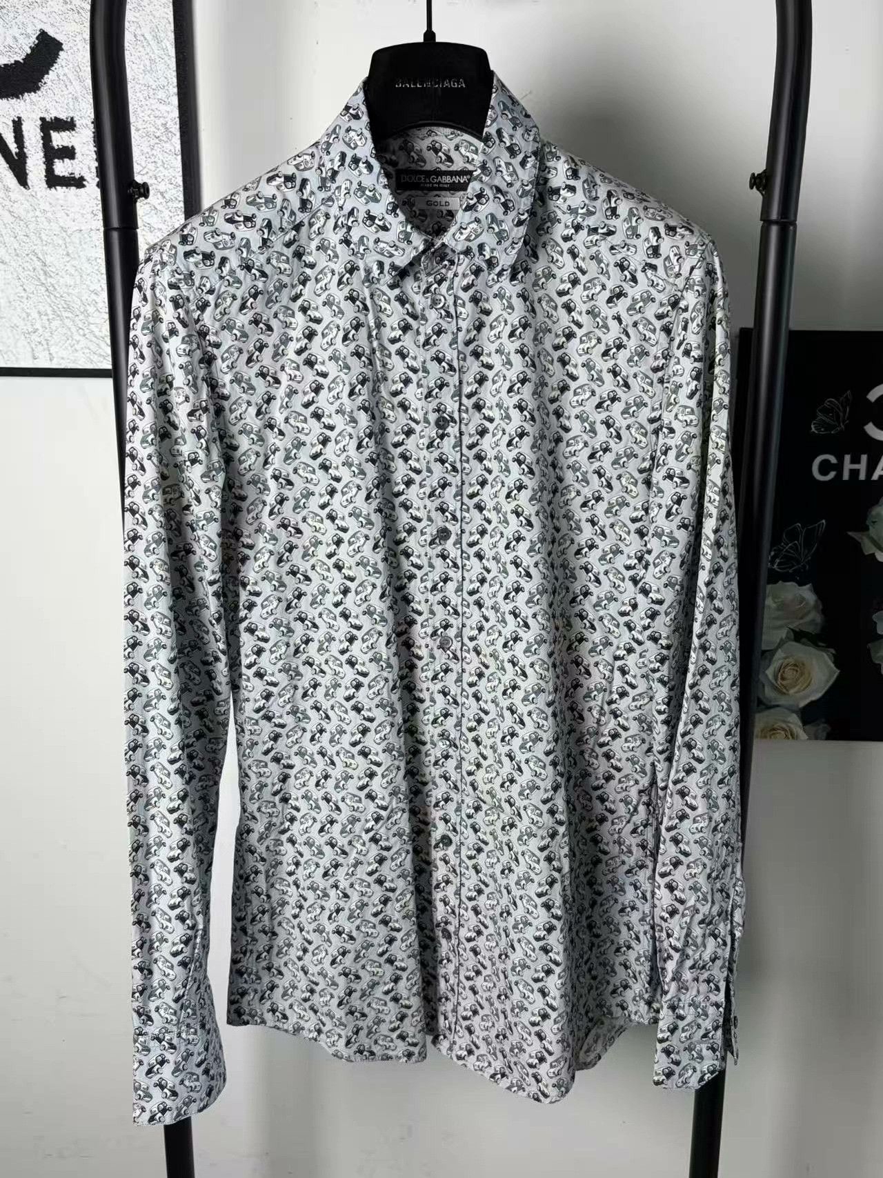 Dolce & Gabbana Dolce & Gabbana White Shirt m Men Size US M / EU 48-50 / 2 - 1 Thumbnail