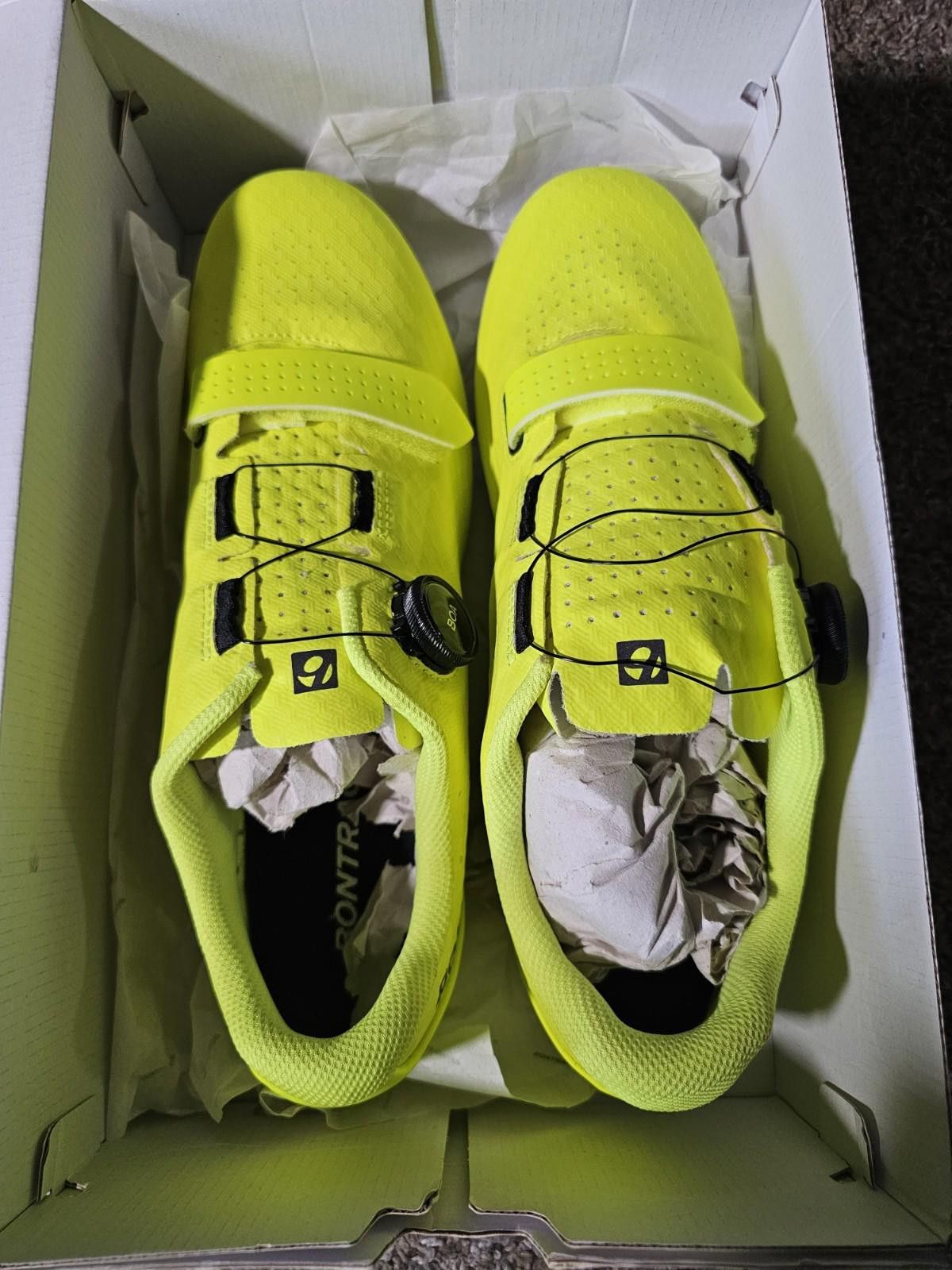 Designer Bontrager Mens Circuit Road Cycling Shoe US14 2 RIGHT SHOES Size ONE SIZE - 1 Thumbnail