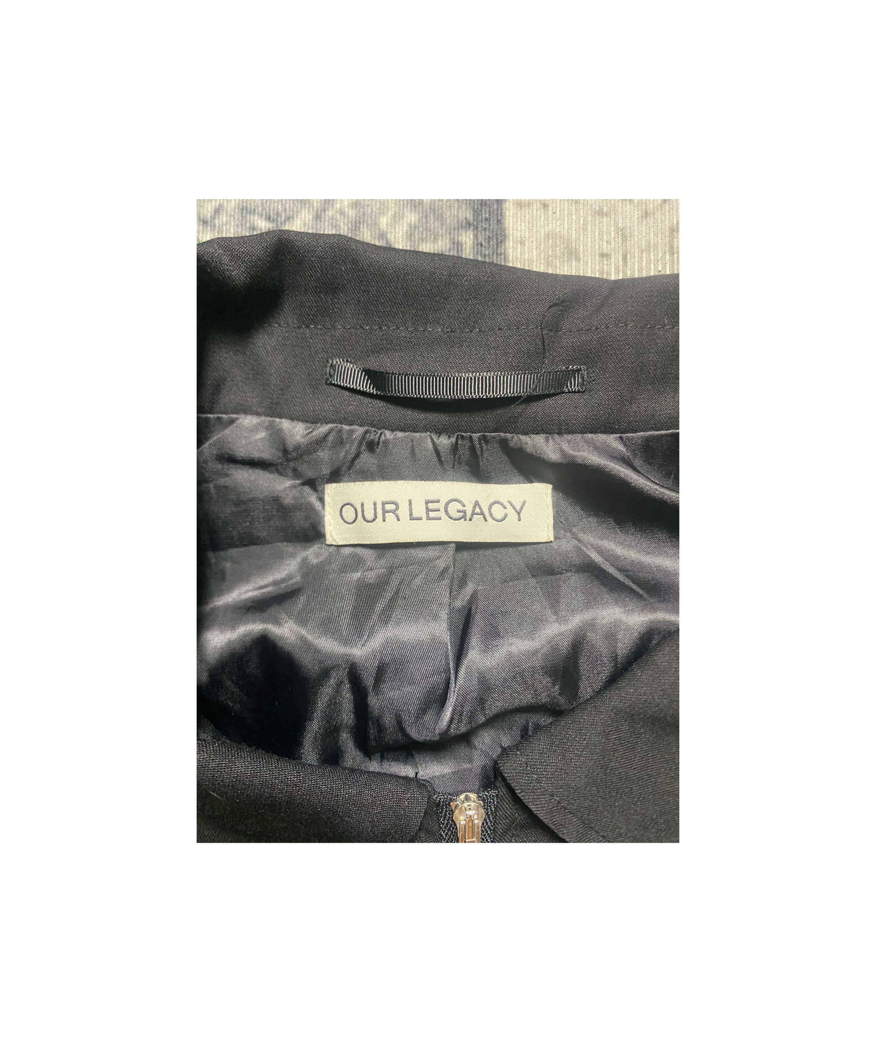 Our Legacy Our Legacy Mini Jacket Black Size US XL / EU 56 / 4 - 4 Thumbnail