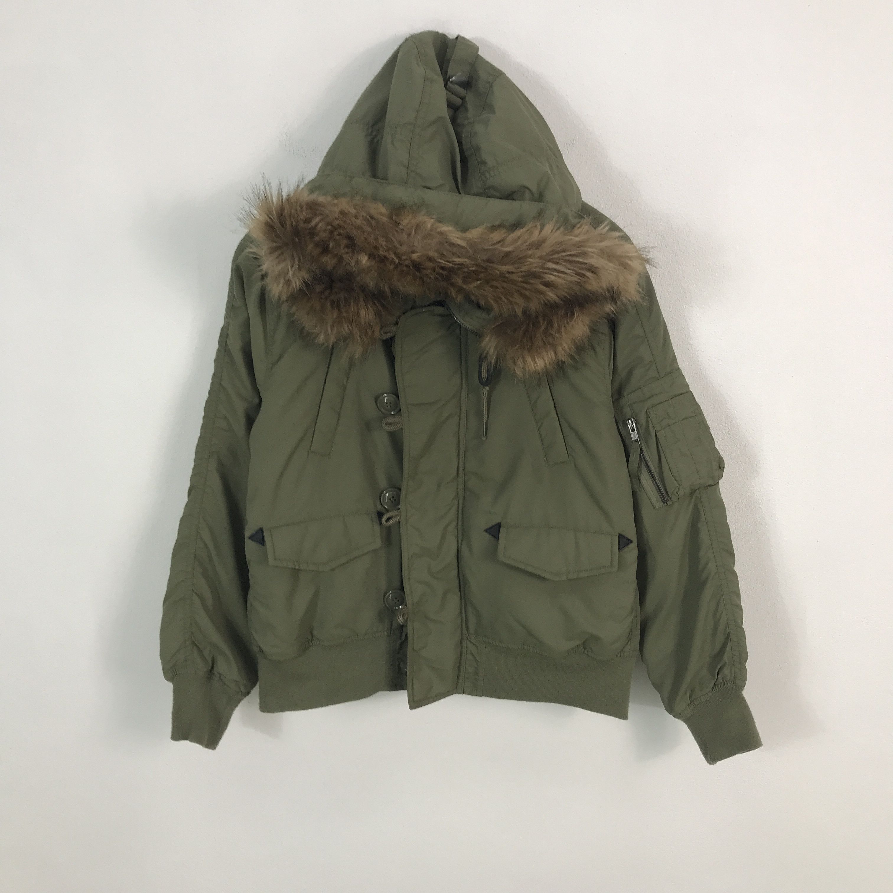 Japanese Brand × LOWRYS FARM Rare design fur hoodie japan style lowrys farm jacket Size US L / EU 52-54 / 3 - 1 Thumbnail