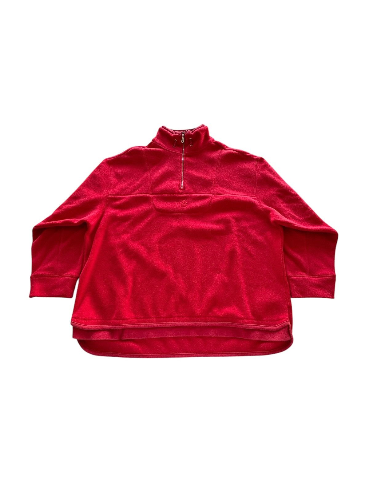 Vintage × Willi Smith Vintage Willi Smith Boxy Oversized Zip Up Fleece Jacket Size XL / US 12-14 / IT 48-50 - 1 Thumbnail