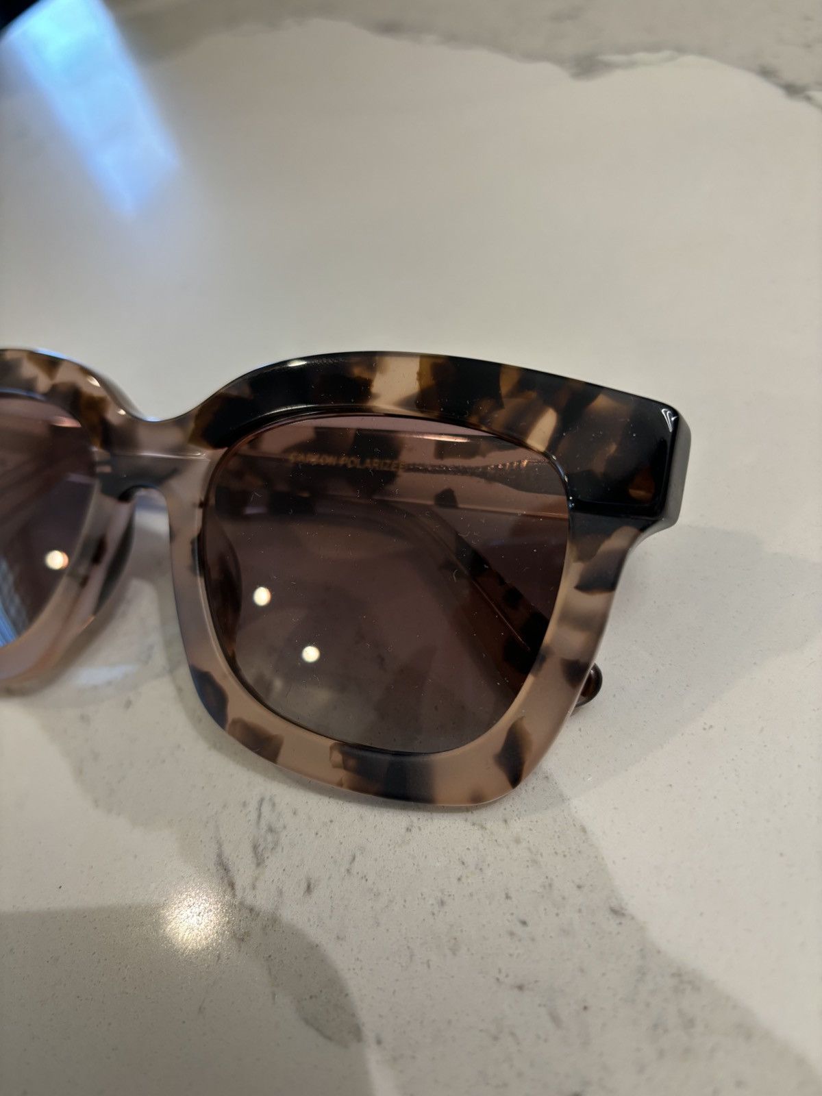 Other Diff Eyewear Carson POLARIZED HM-RG39P Oversized Sunglasses Size ONE SIZE - 7 Thumbnail