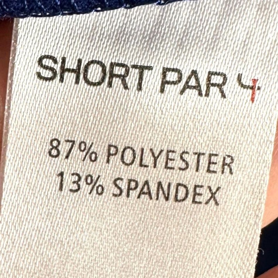 Vintage SHORT PAR 4 Golf Shirt Pullover 1/4 Zip Long Sleeve XL Womens Blue Size XL / US 12-14 / IT 48-50 - 5 Thumbnail
