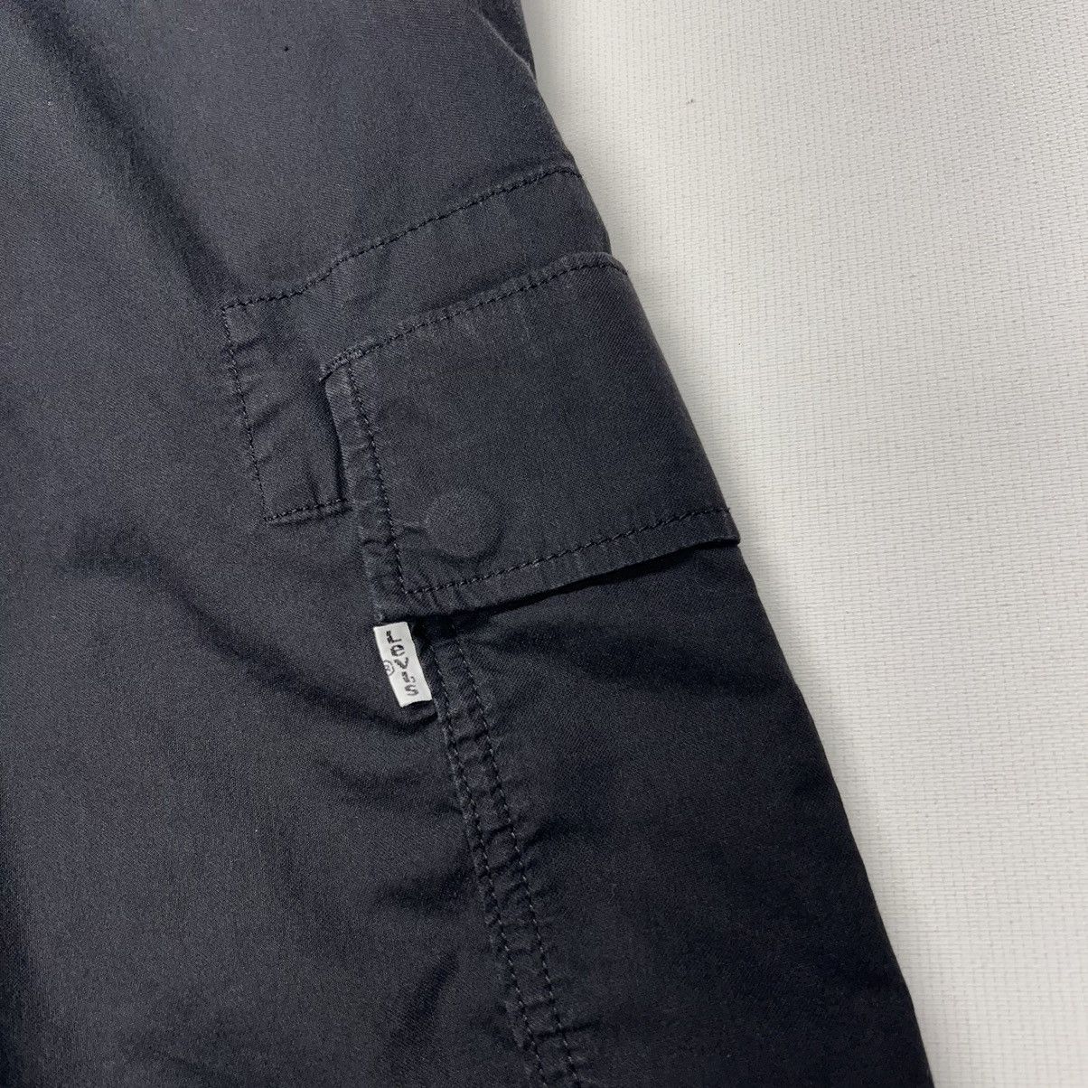 Levi's Levis Cargo Pants Black Carrier Baggy Tactical Utility Belt Size US 30 / EU 46 - 15 Thumbnail