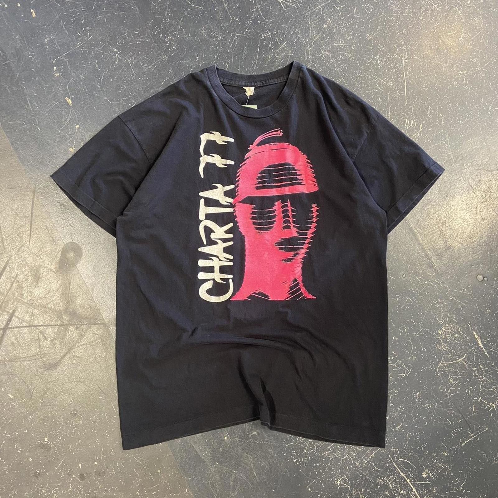 Vintage Vintage 80s Charta 77 Swedish Punk Tee Size US XL / EU 56 / 4 - 1 Thumbnail