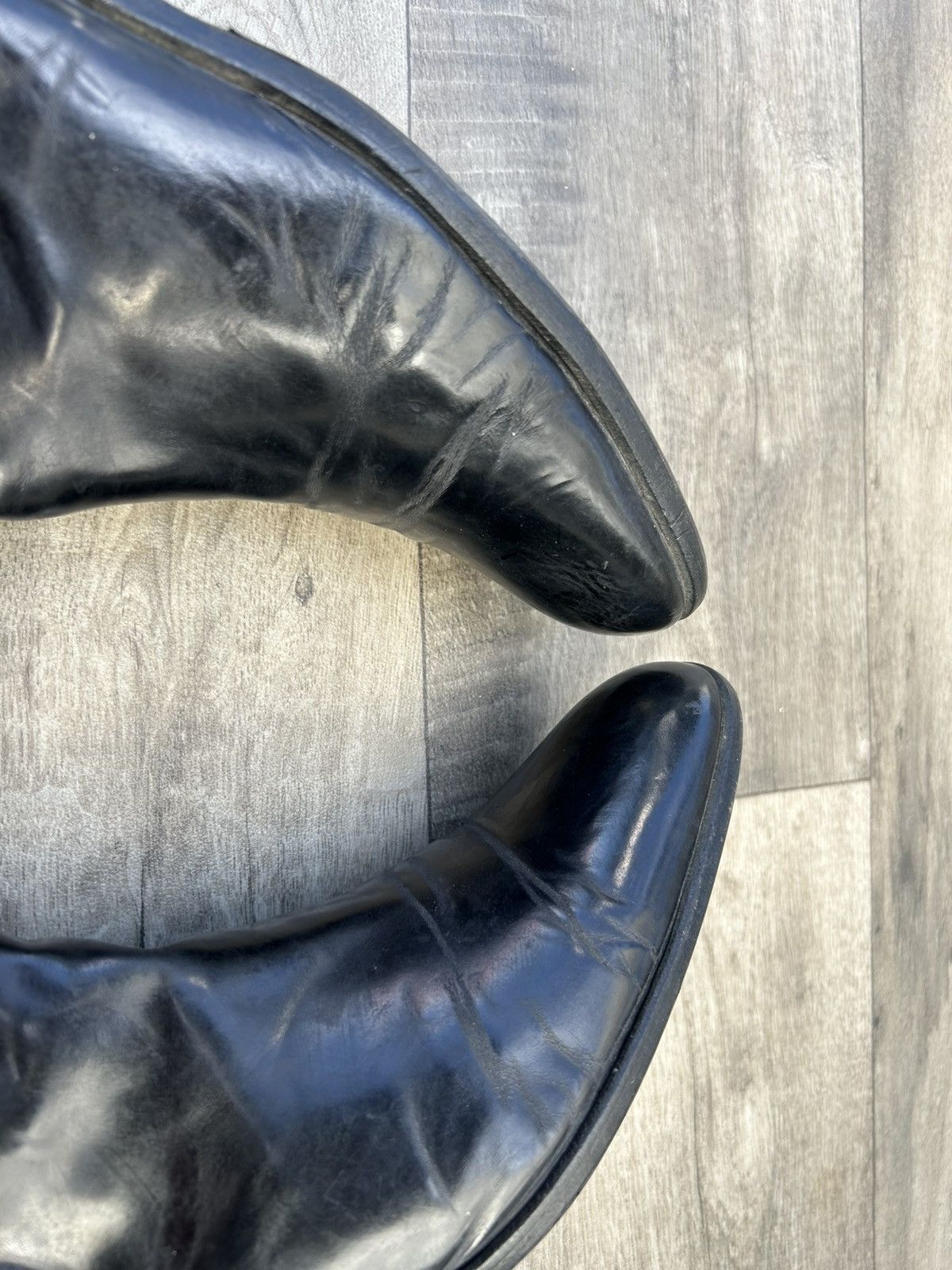 Versace Versace black leather ankle boots. Size US 8.5 / EU 41-42 - 9 Thumbnail