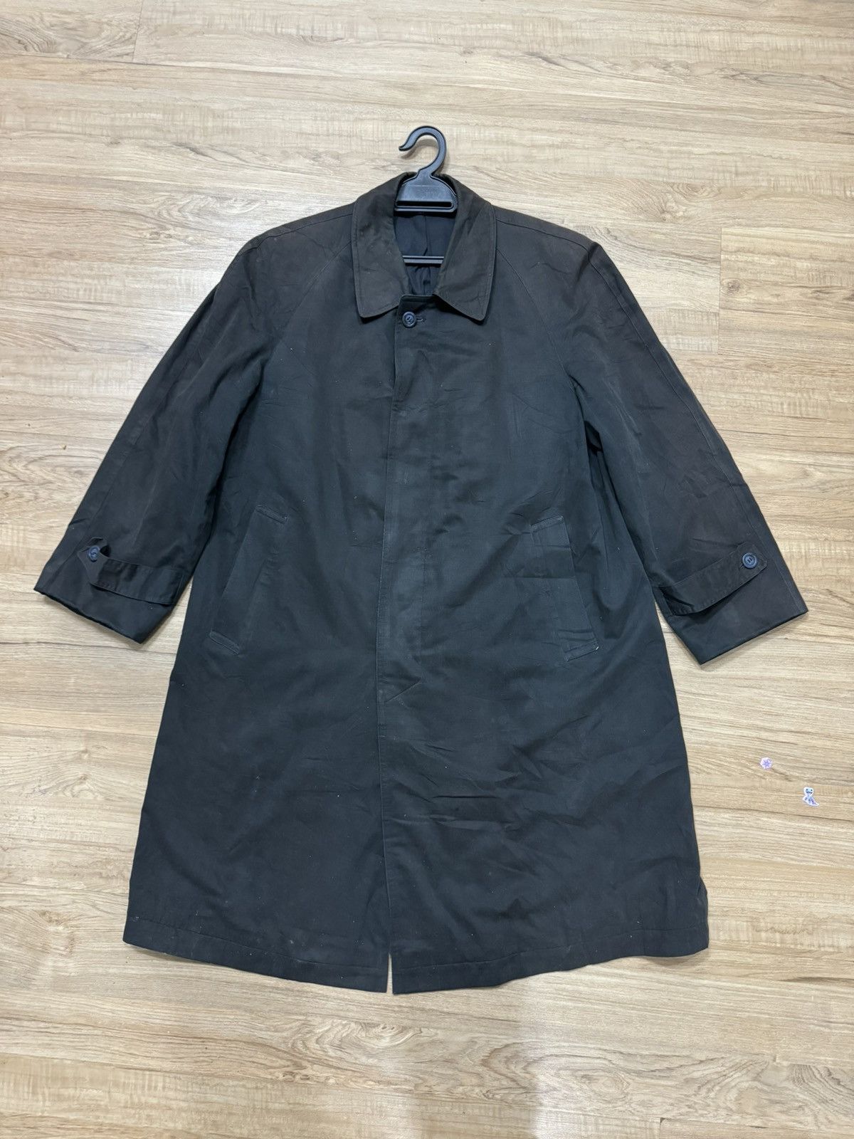 image of Christian Dior Monsieur x Vintage Christian Dior Long Jacket in Black, Men's (Size Small)