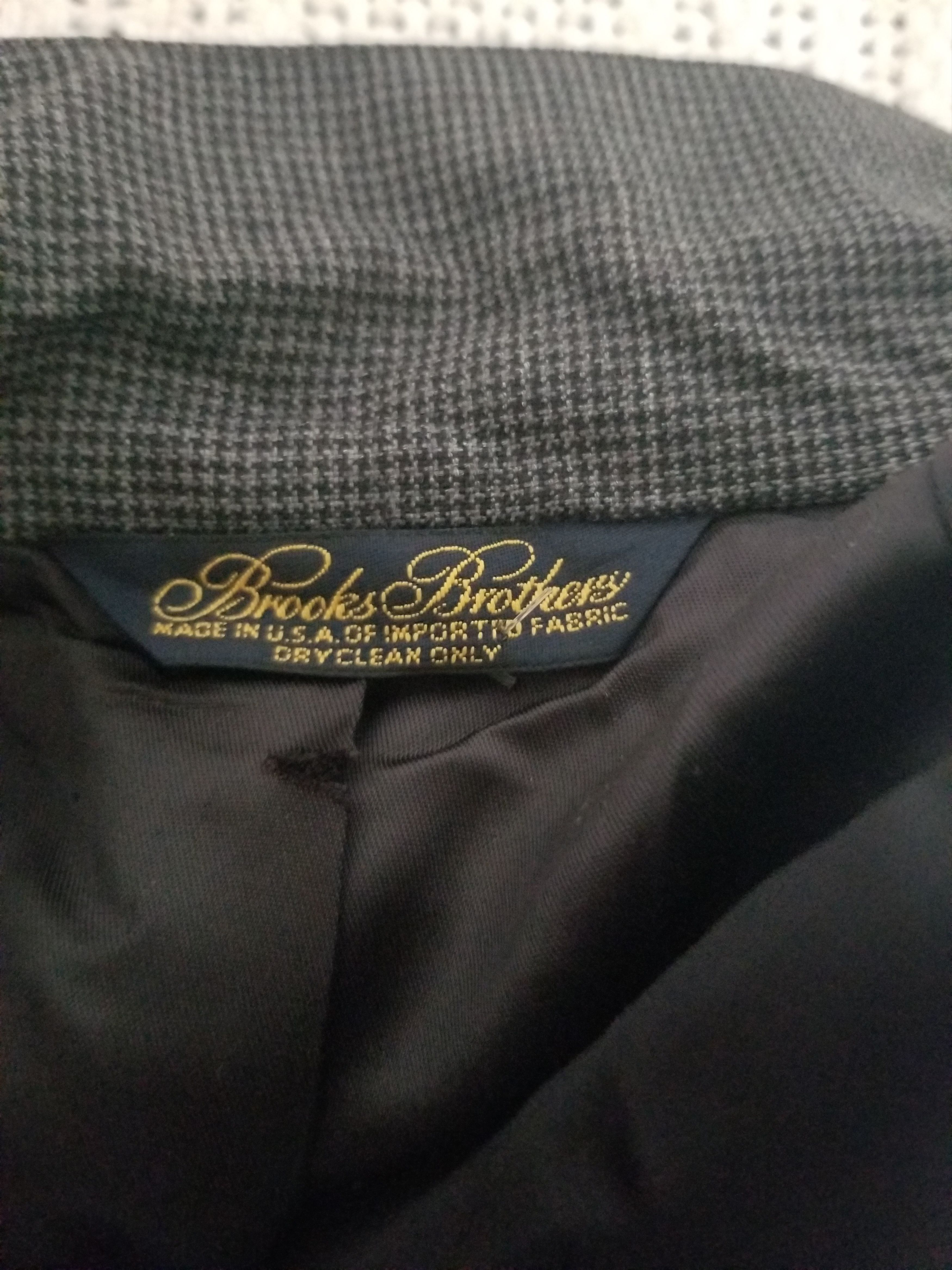 Brooks Brothers 2 buttons single vent Size 42R - 6 Thumbnail