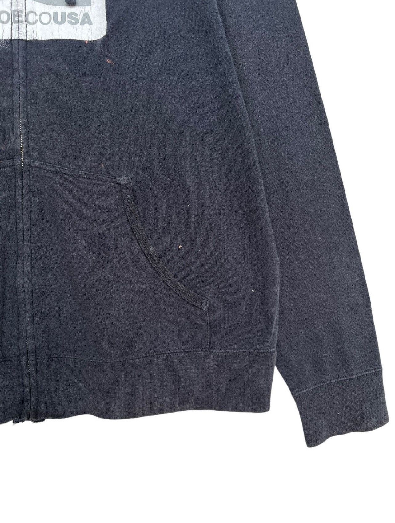 Vintage Vtg Dc DCSHOECOUSA Big Logo Sun Faded Boxy Baggy Hoodie Size US L / EU 52-54 / 3 - 4 Thumbnail