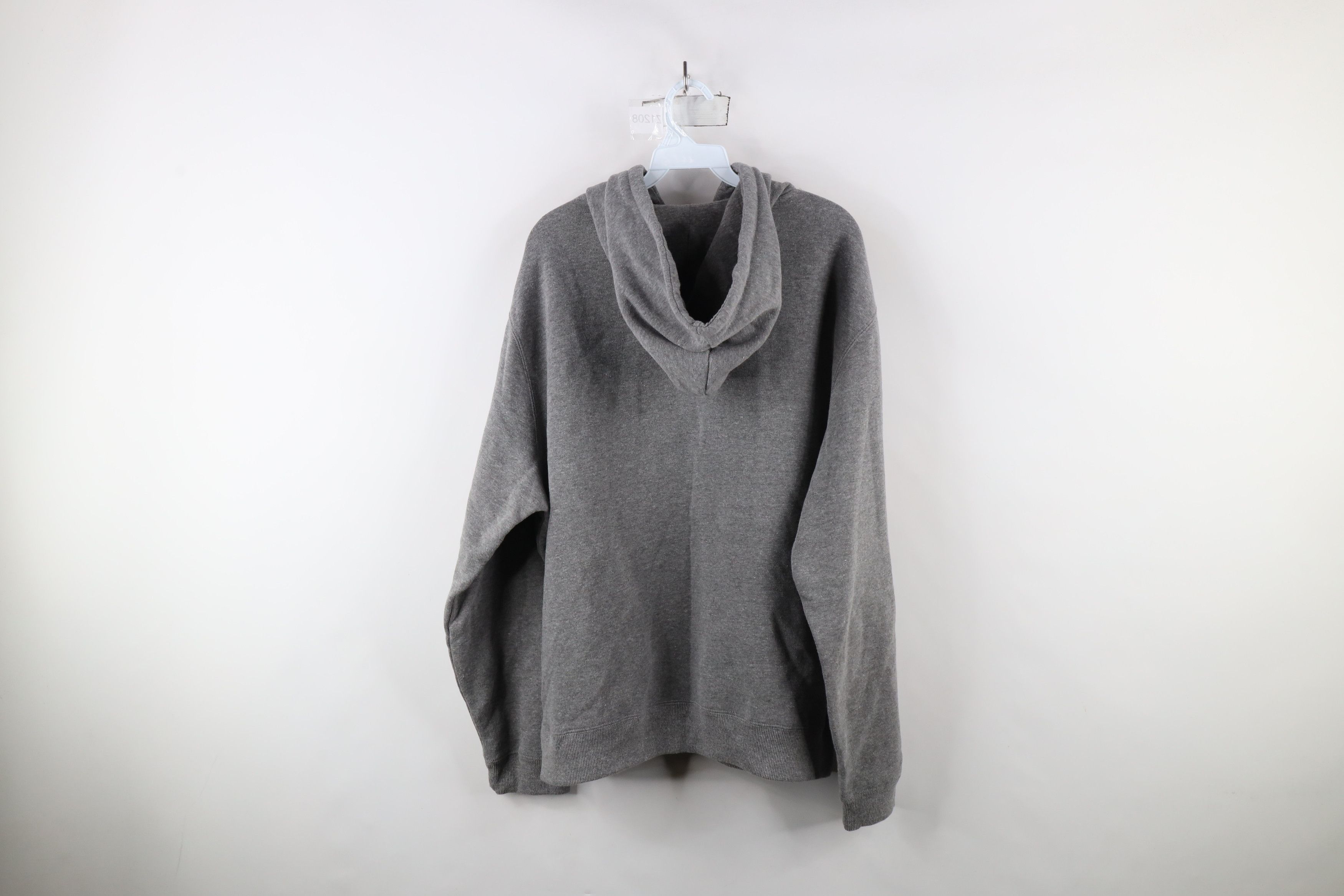 Vintage Vintage 90s Michigan State University Hoodie Sweatshirt Gray Size US XXL / EU 58 / 5 - 7 Thumbnail