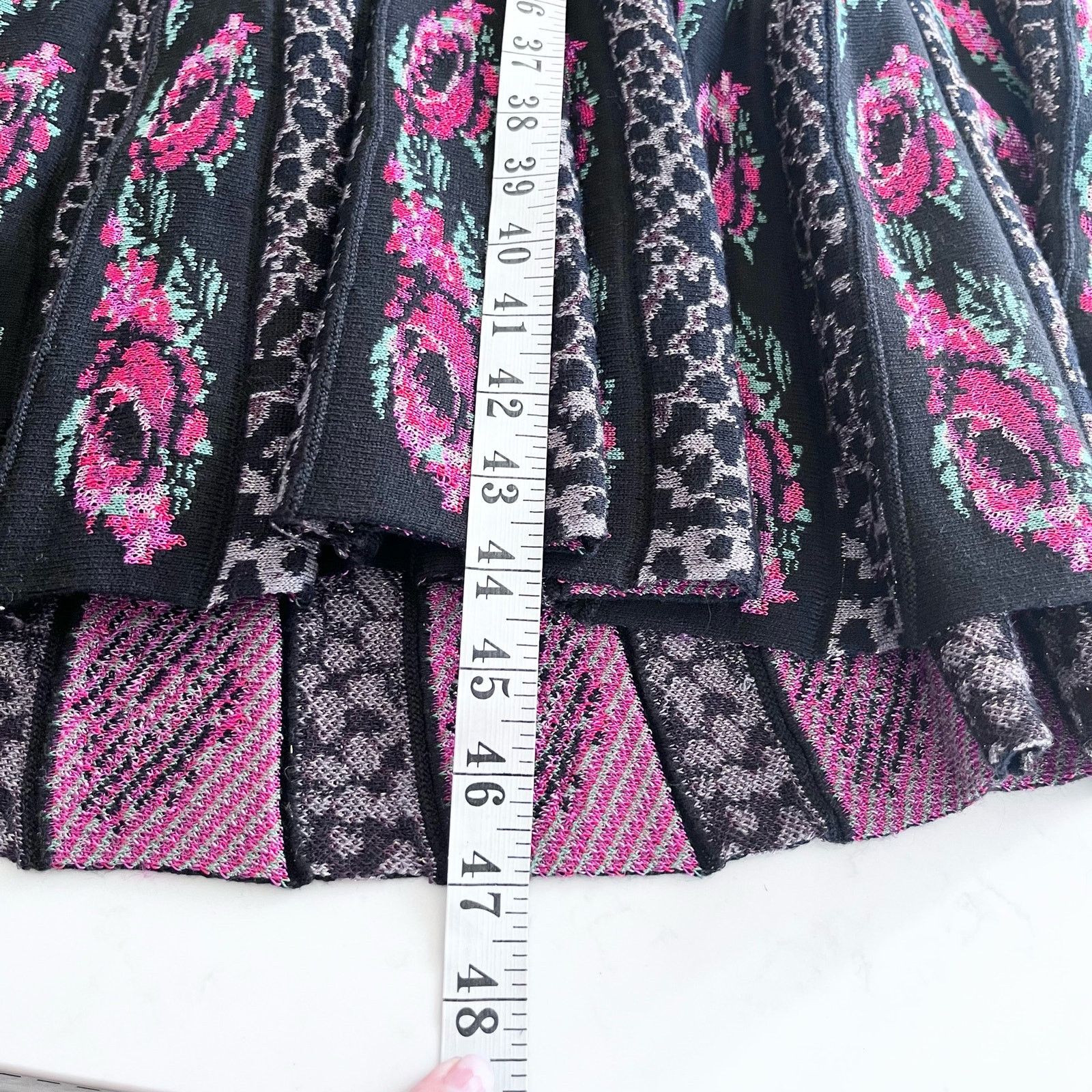 Anthropologie Anthropologie Cecilia Prado Emi Midi Floral Sweater Dress XS Size XS / US 0-2 / IT 36-38 - 15 Thumbnail