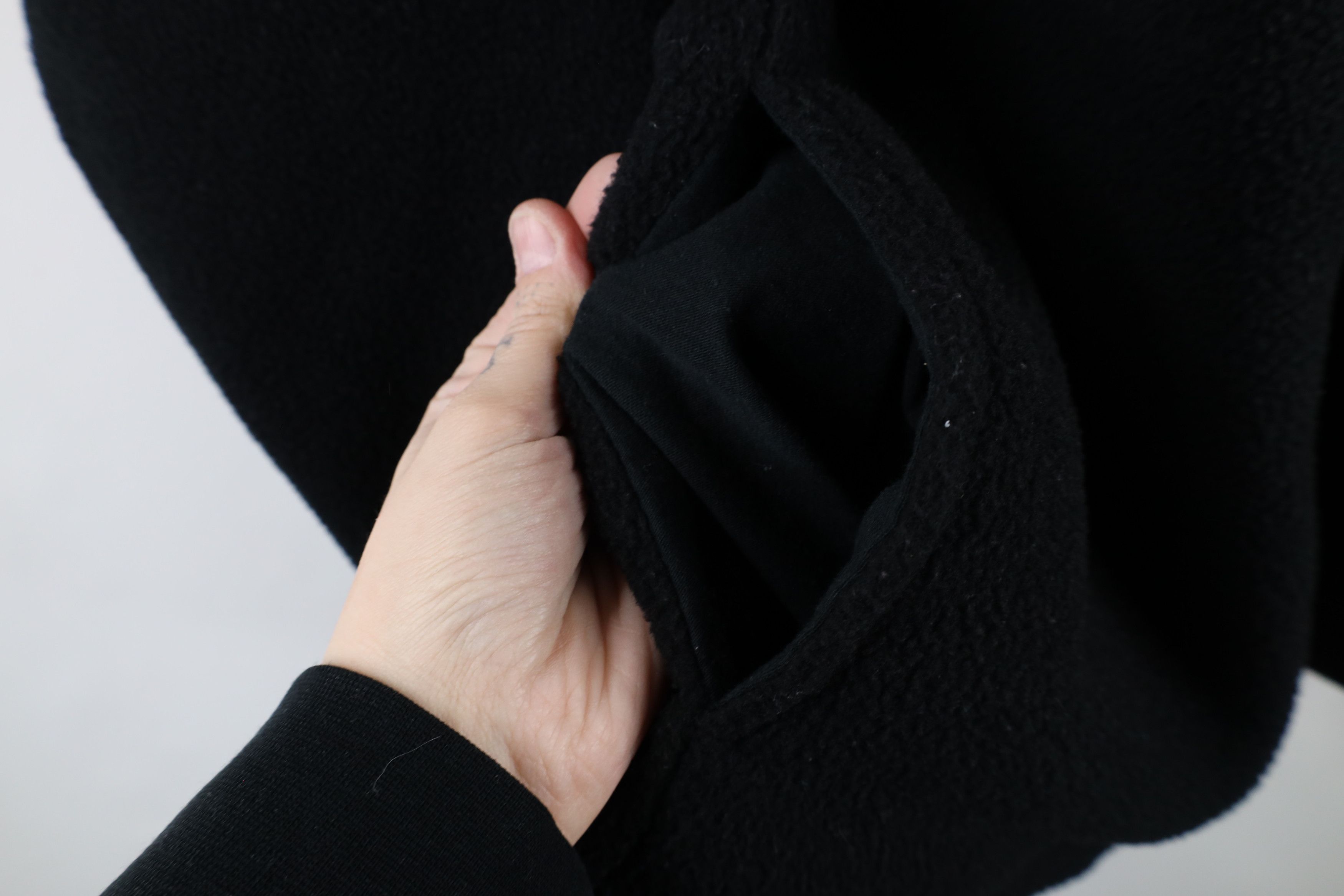 Vintage Vintage 90s Streetwear Snap Button Fleece Pullover Sweater Size US L / EU 52-54 / 3 - 7 Thumbnail