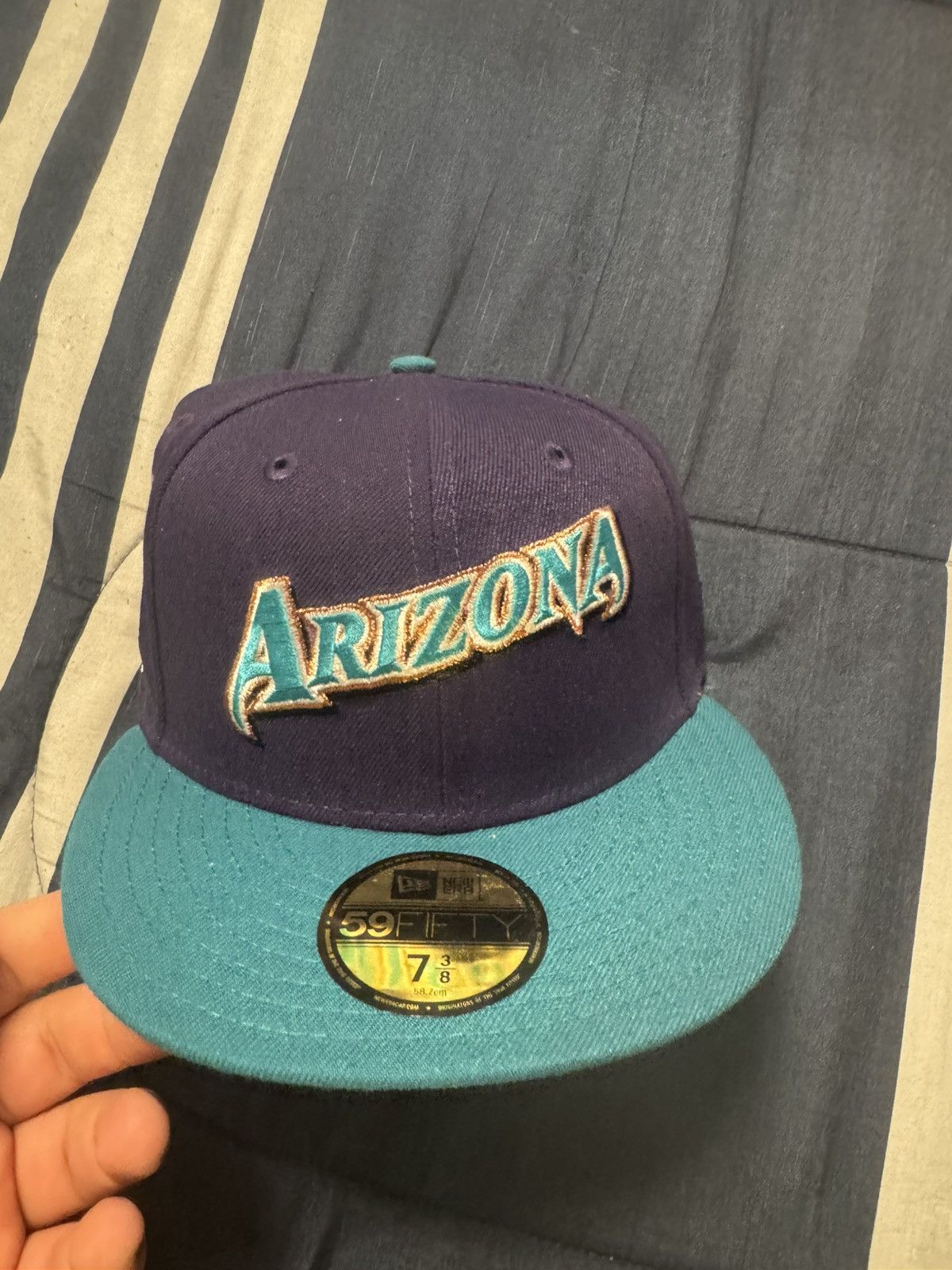 Hat Club ARIZONA DIAMONDBACKS HATCLUB NEW ERA 59FIFTY Jersey Hat Size ONE SIZE - 1 Thumbnail
