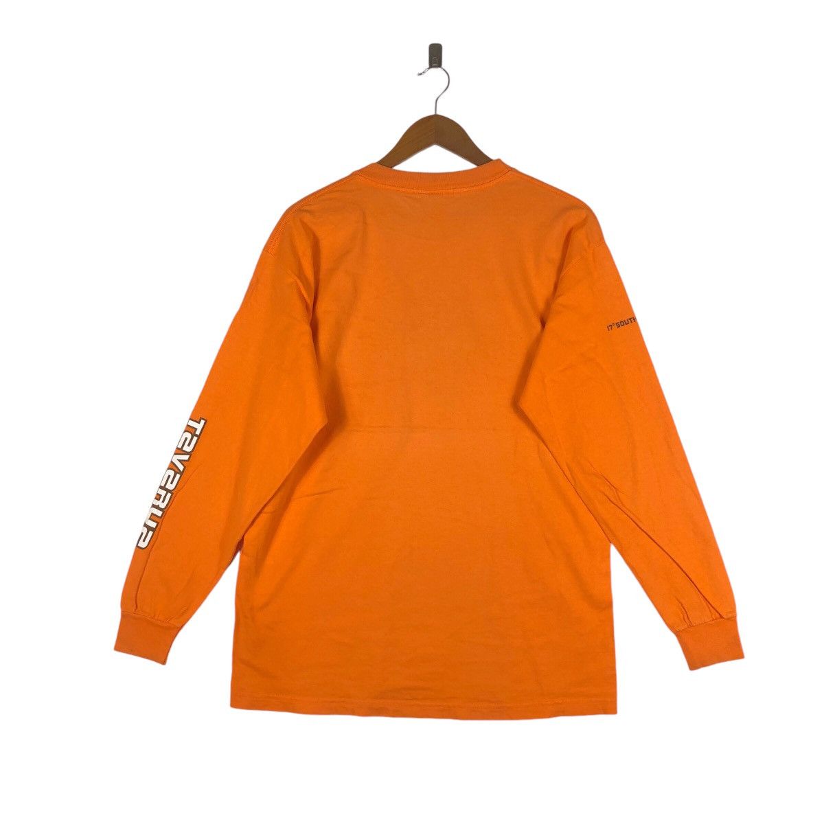 Vintage Vintage 90s TAVARUA Surf Company Long Sleeve Surfing Orange Size US L / EU 52-54 / 3 - 3 Thumbnail