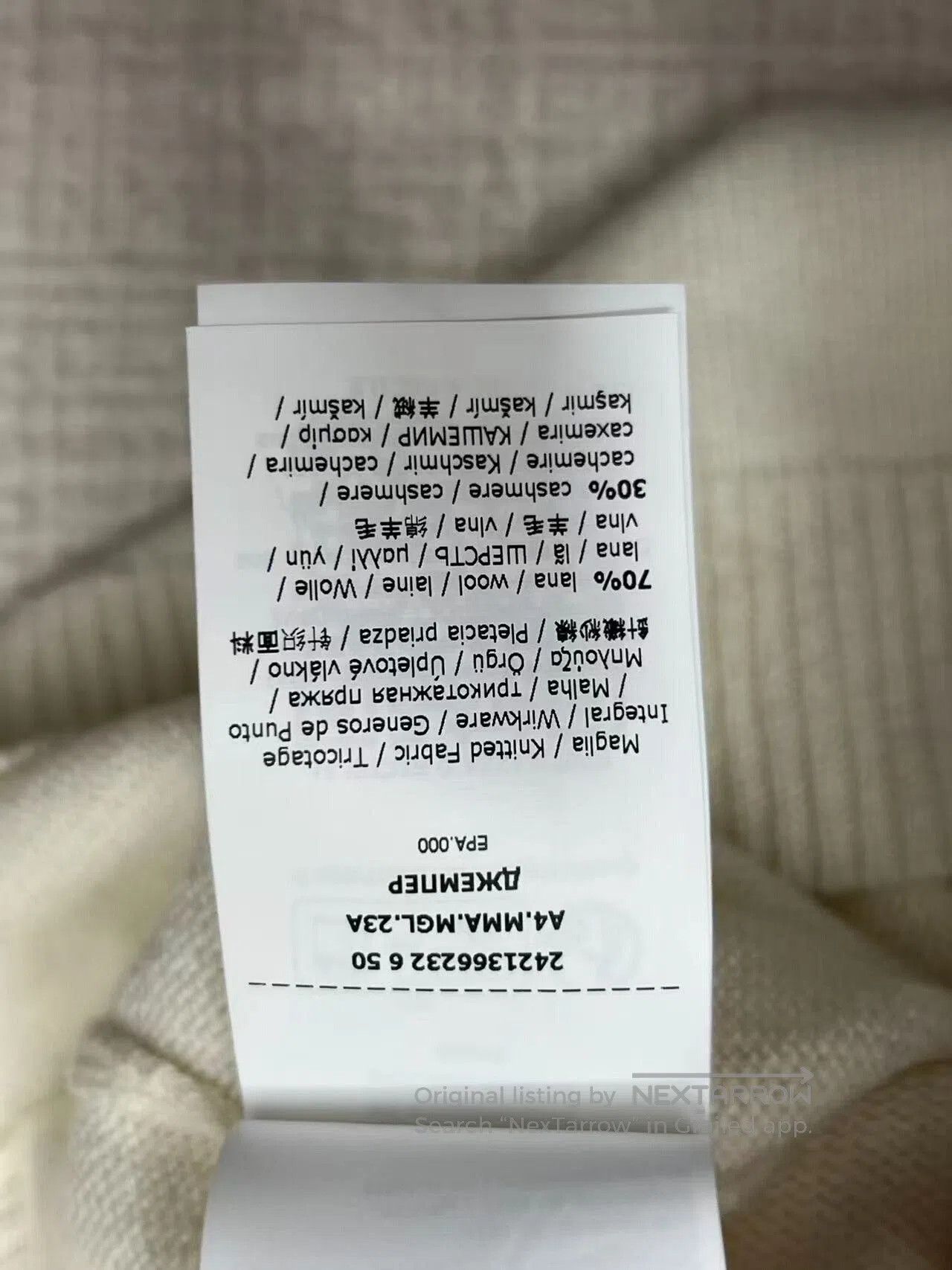 Max Mara Maxmara Knitted Sweater with Tag. Size L / US 10 / IT 46 - 4 Thumbnail