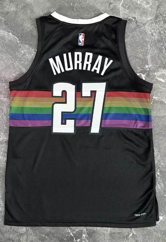 NBA Denver Nuggets 27 Jamal Murray Jersey 2026 Size US M / EU 48-50 / 2 - 1 Thumbnail